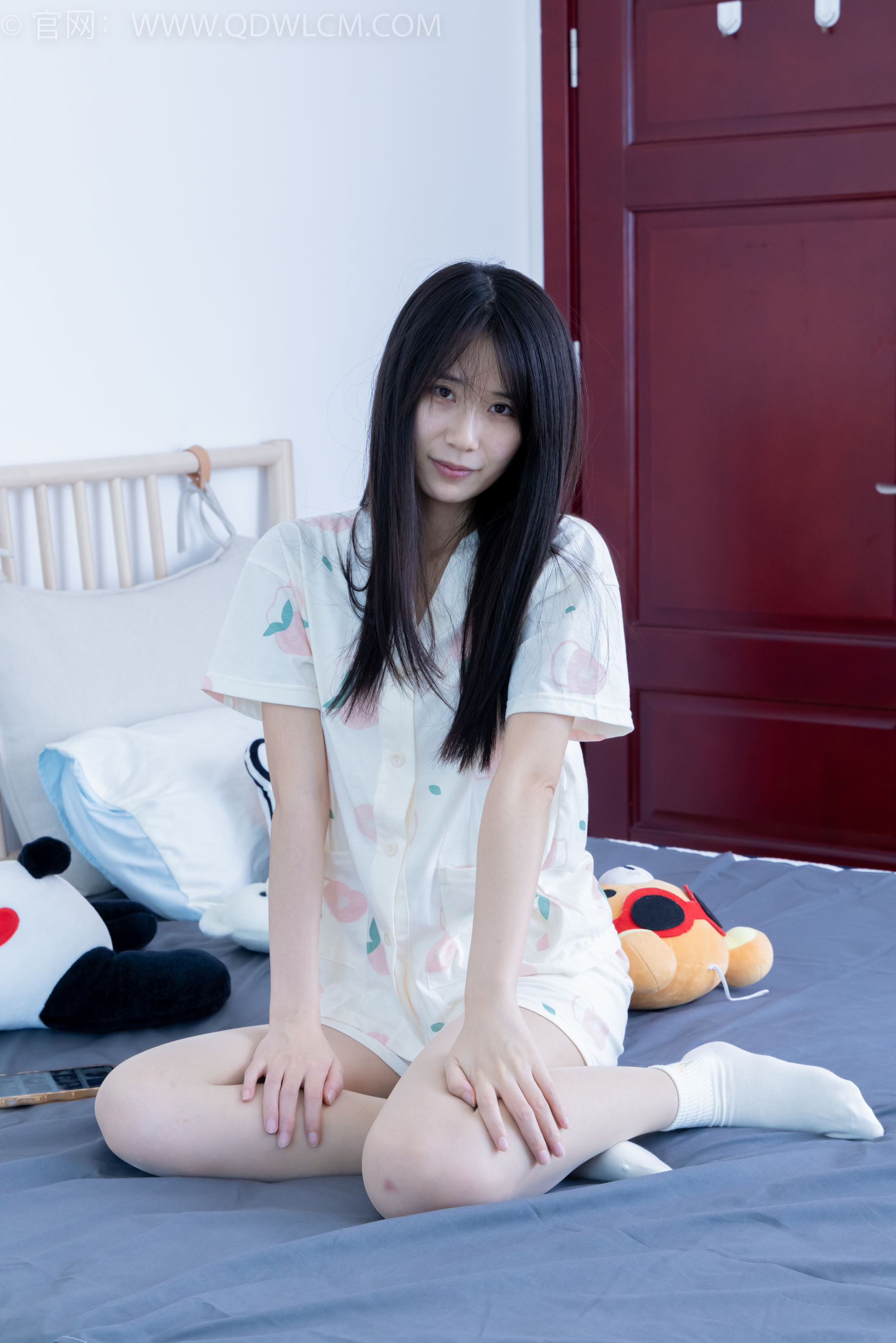 View - 物恋传媒 - Chiness Model  No.2116 菜菜 - 蔚蓝色的街 - 图库库