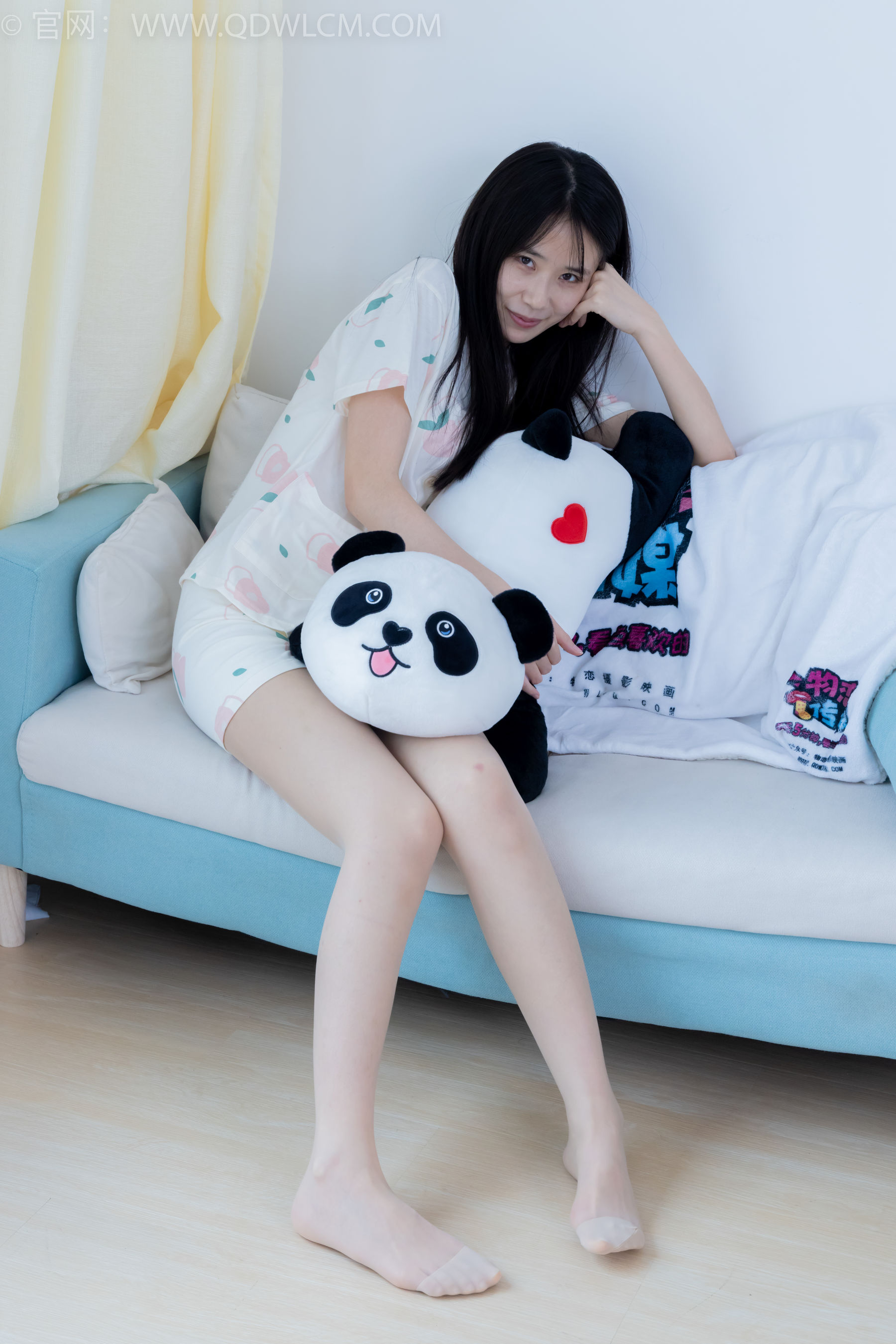 View - 物恋传媒 - Chiness Model  No.2116 菜菜 - 蔚蓝色的街 - 图库库