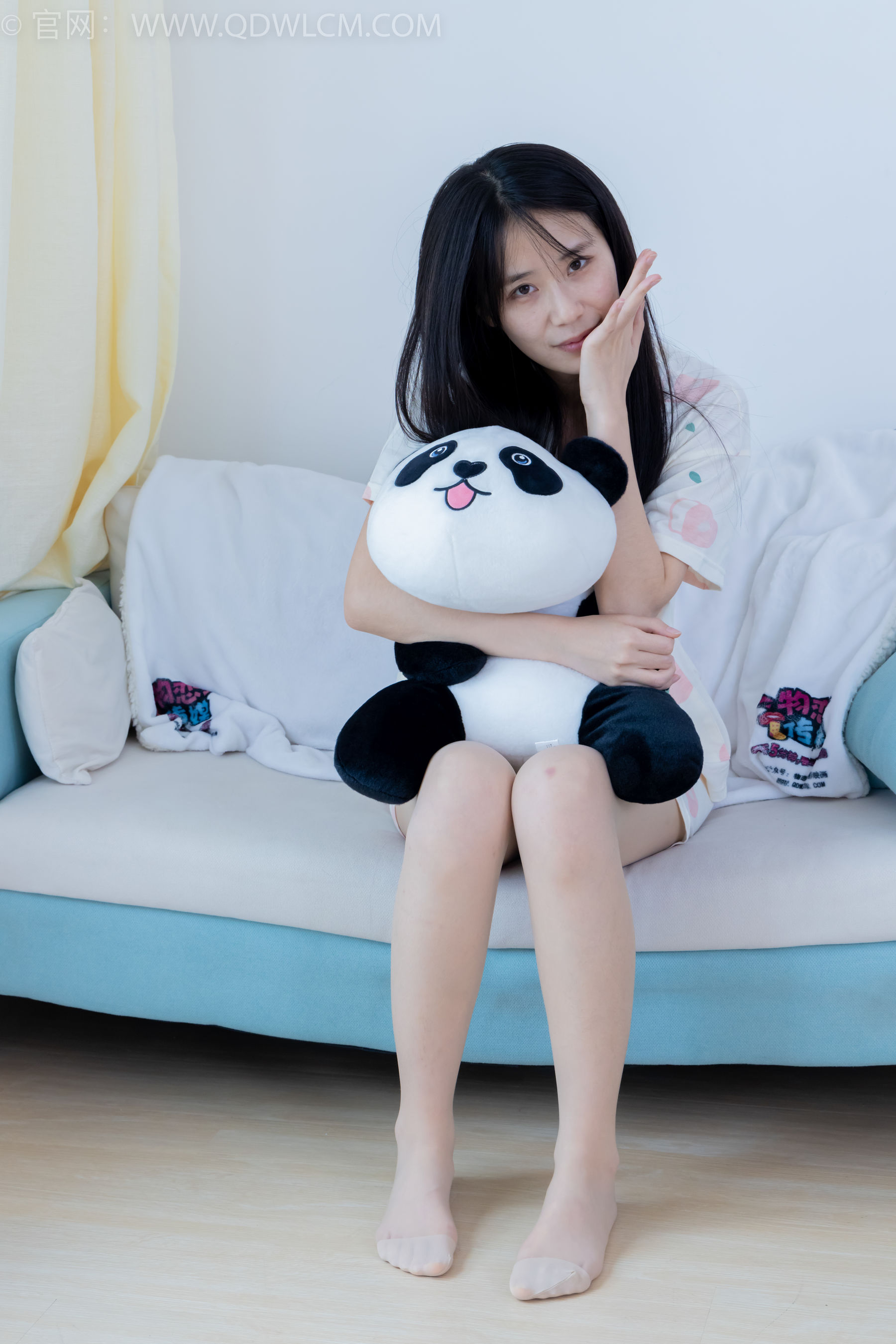 View - 物恋传媒 - Chiness Model  No.2116 菜菜 - 蔚蓝色的街 - 图库库