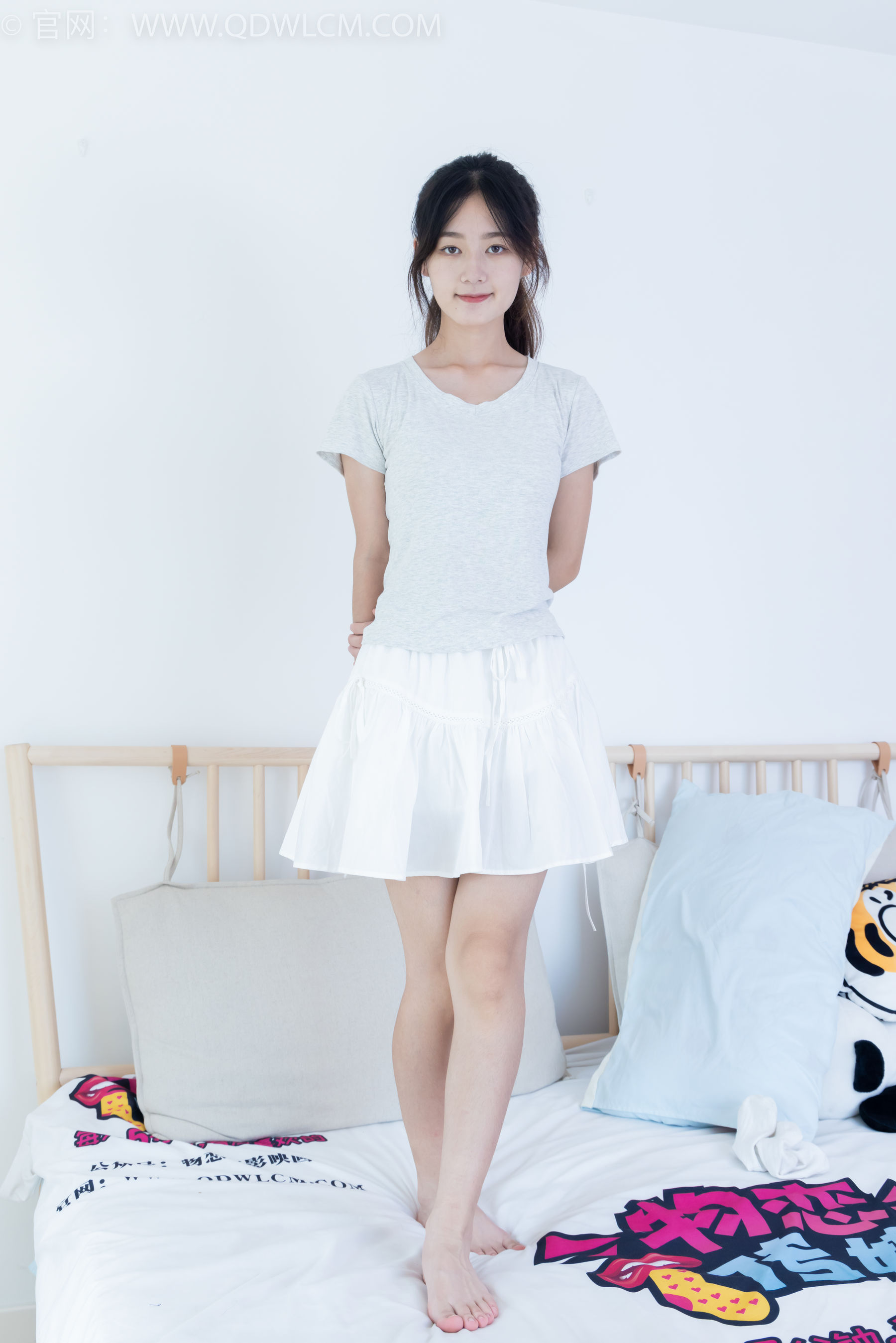 View - 物恋传媒 - Chiness Model  No.2121 芋泥 - 清澈海浪的吟唱 - 图库库