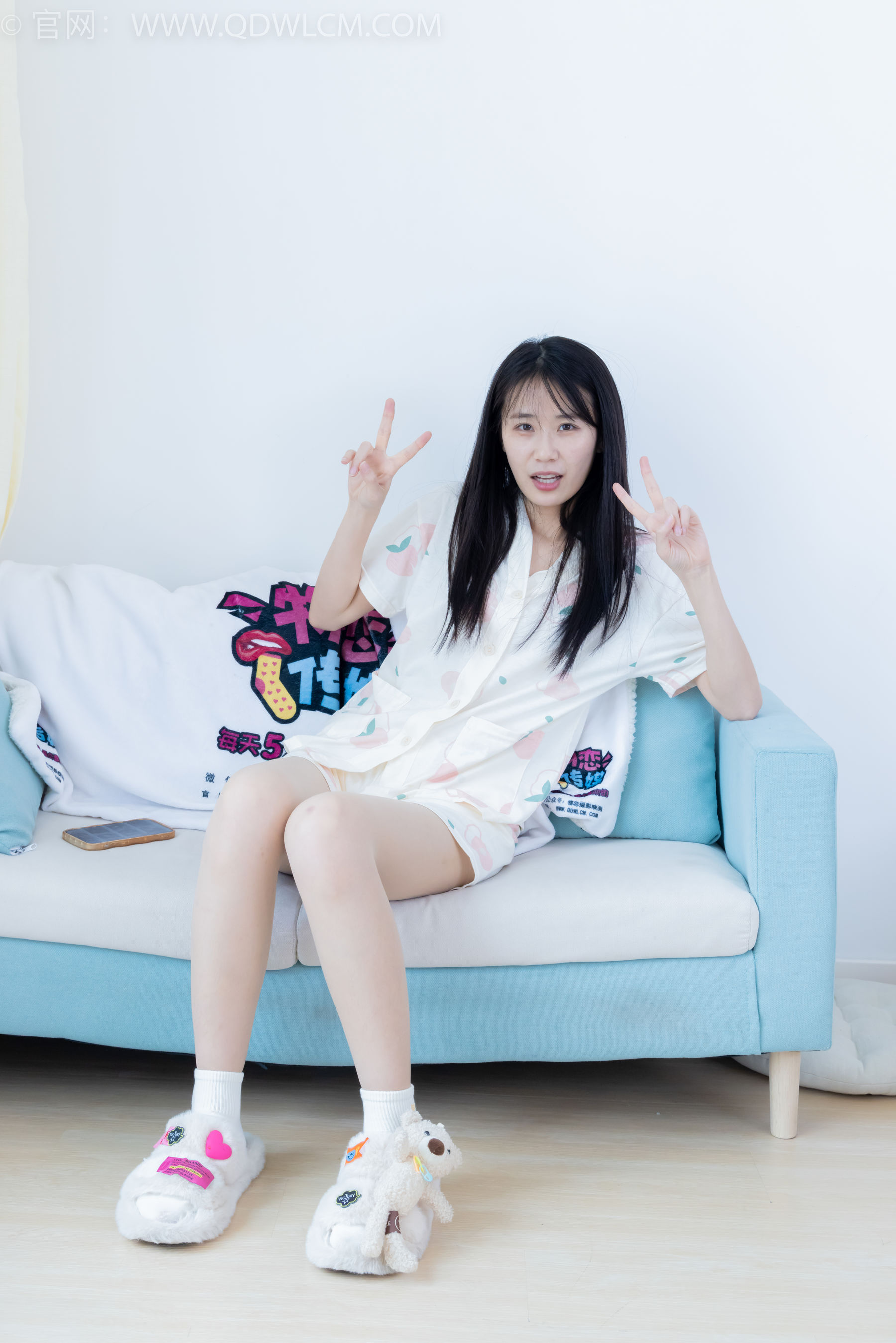 View - 物恋传媒 - Chiness Model  No.2116 菜菜 - 蔚蓝色的街 - 图库库