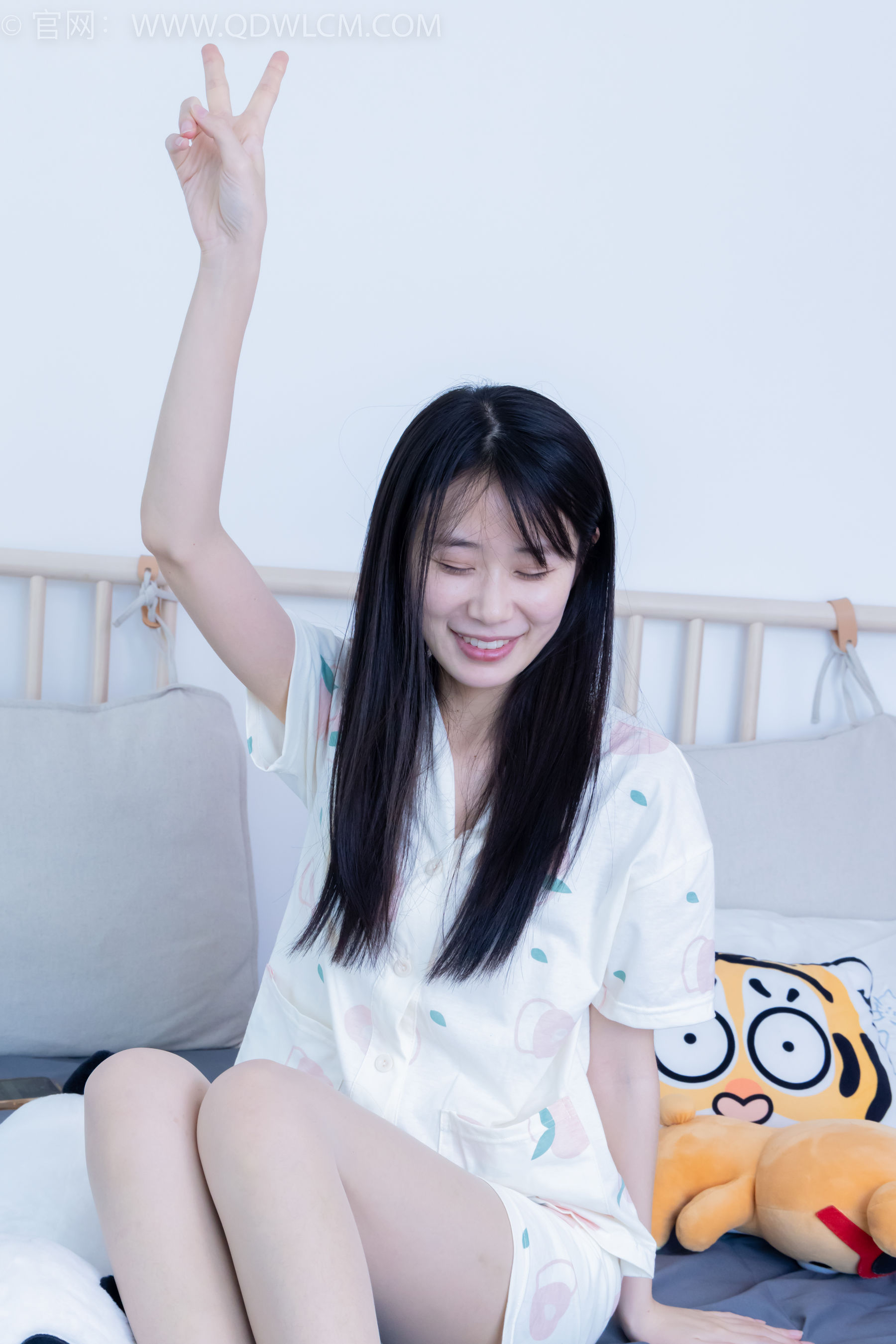 View - 物恋传媒 - Chiness Model  No.2116 菜菜 - 蔚蓝色的街 - 图库库