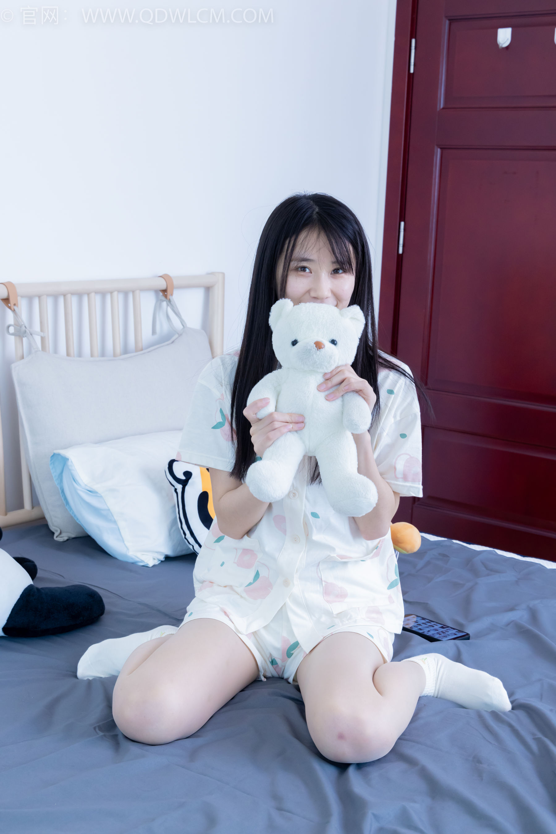 View - 物恋传媒 - Chiness Model  No.2116 菜菜 - 蔚蓝色的街 - 图库库