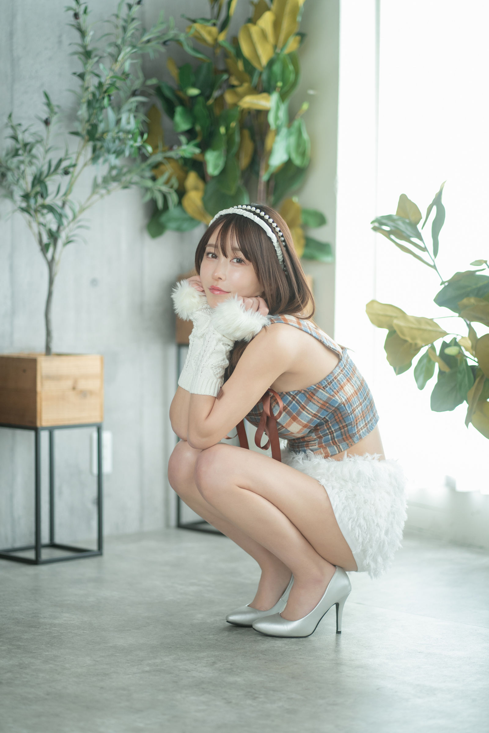 Gallery - いくみ –  (193iKkyu3) [Fantia] [2024.03.28] Is This Checkered Top Cute - 图库库