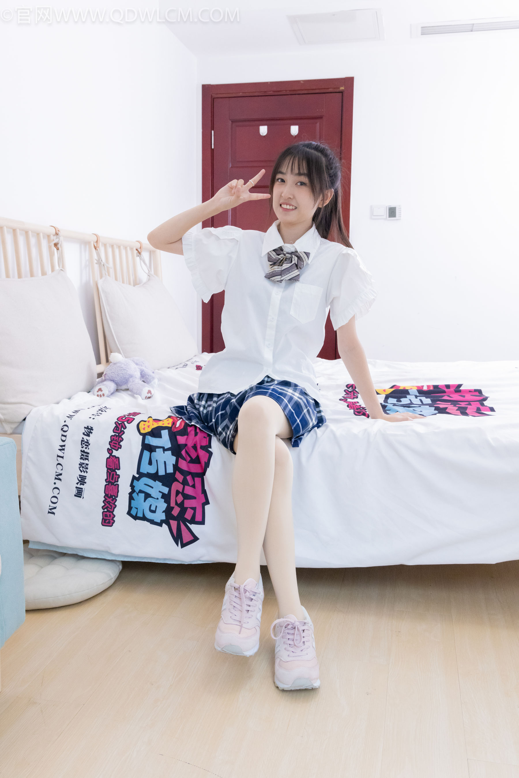 View - 物恋传媒 - Chiness Model  No.2114 嘉木 - 校园时光 - 图库库