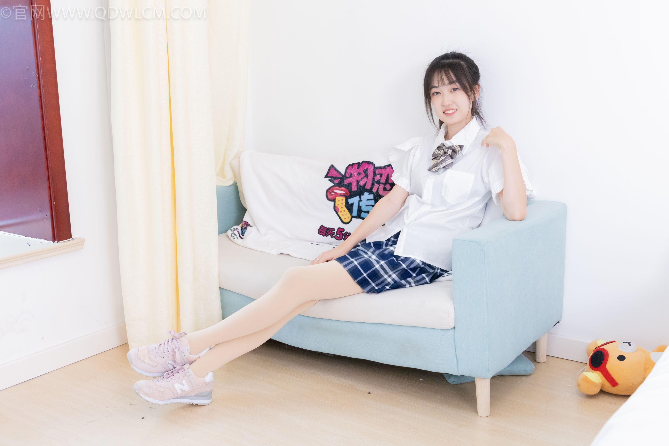 View - 物恋传媒 - Chiness Model  No.2114 嘉木 - 校园时光 - 图库库