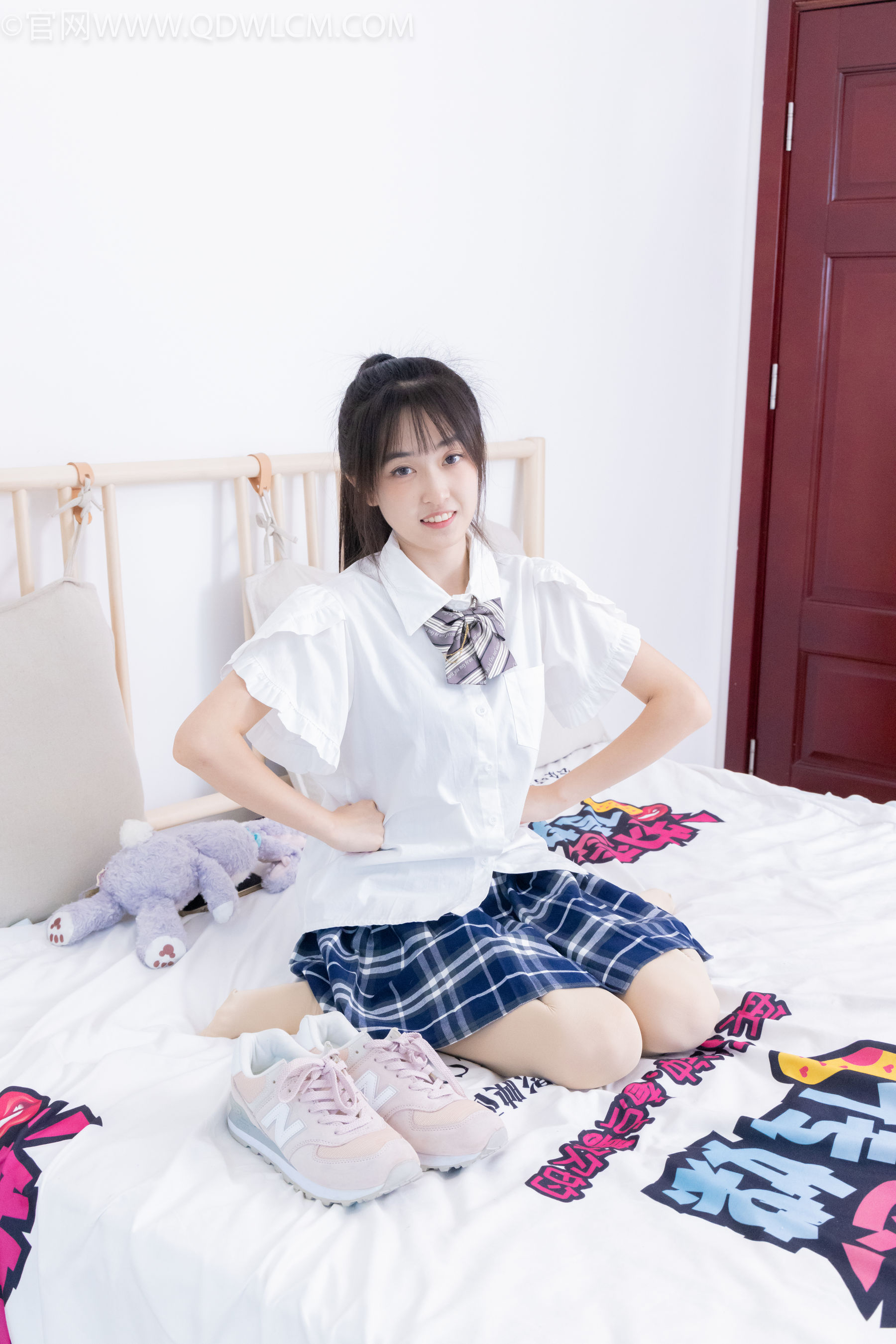 View - 物恋传媒 - Chiness Model  No.2114 嘉木 - 校园时光 - 图库库