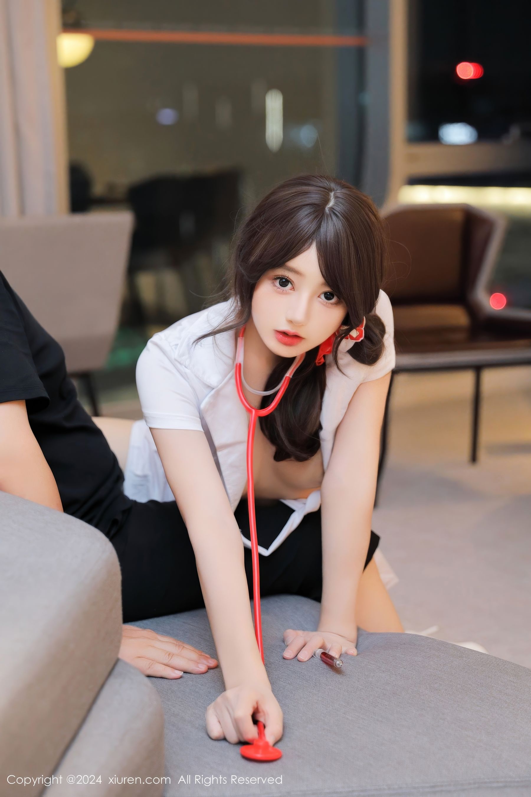 View - [XiuRen] 2024.09.14 No.9163 桃妖夭 - 图库库