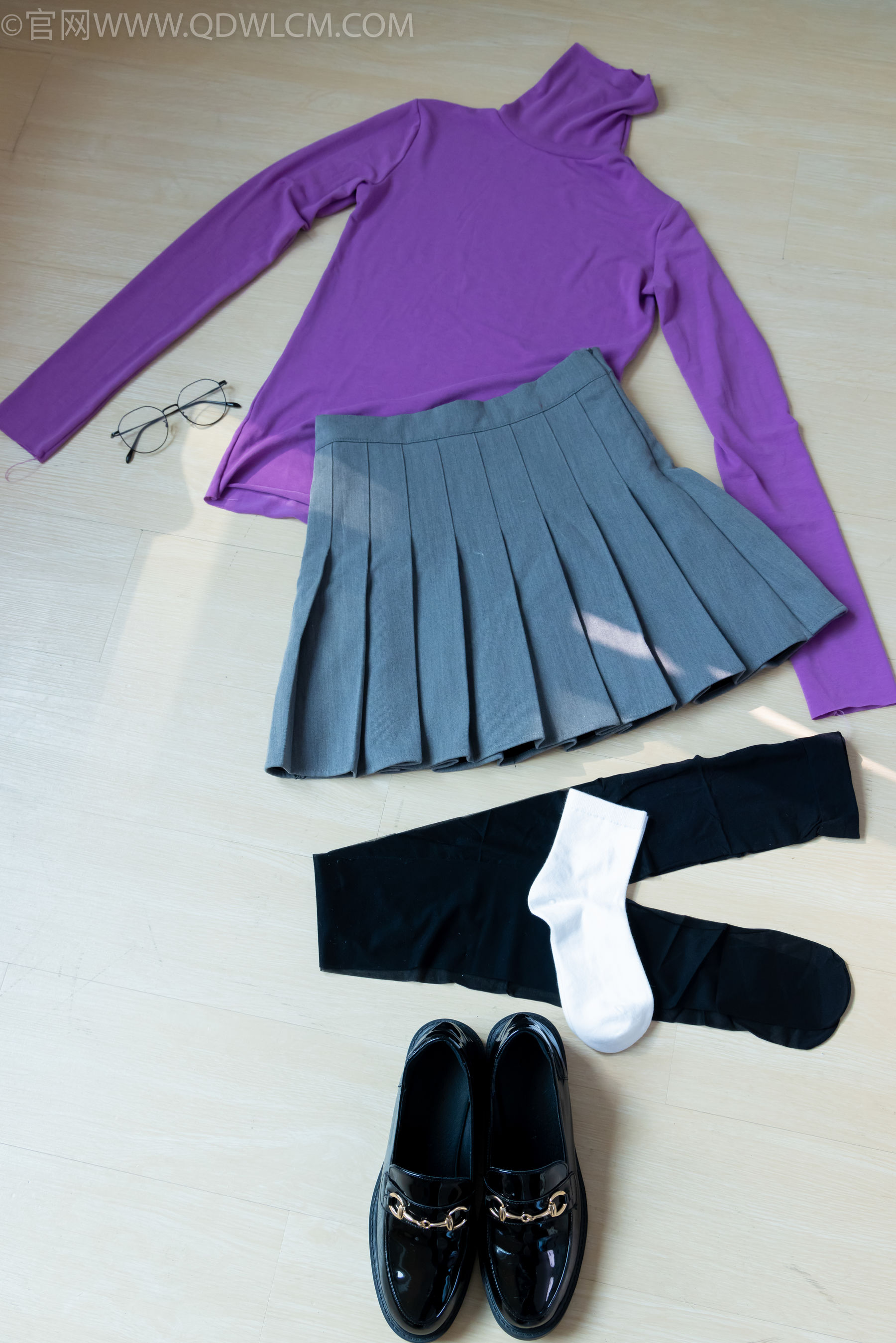 View - 物恋传媒 - Chiness Model  No.2146 小影 -紫色韵味 - 图库库