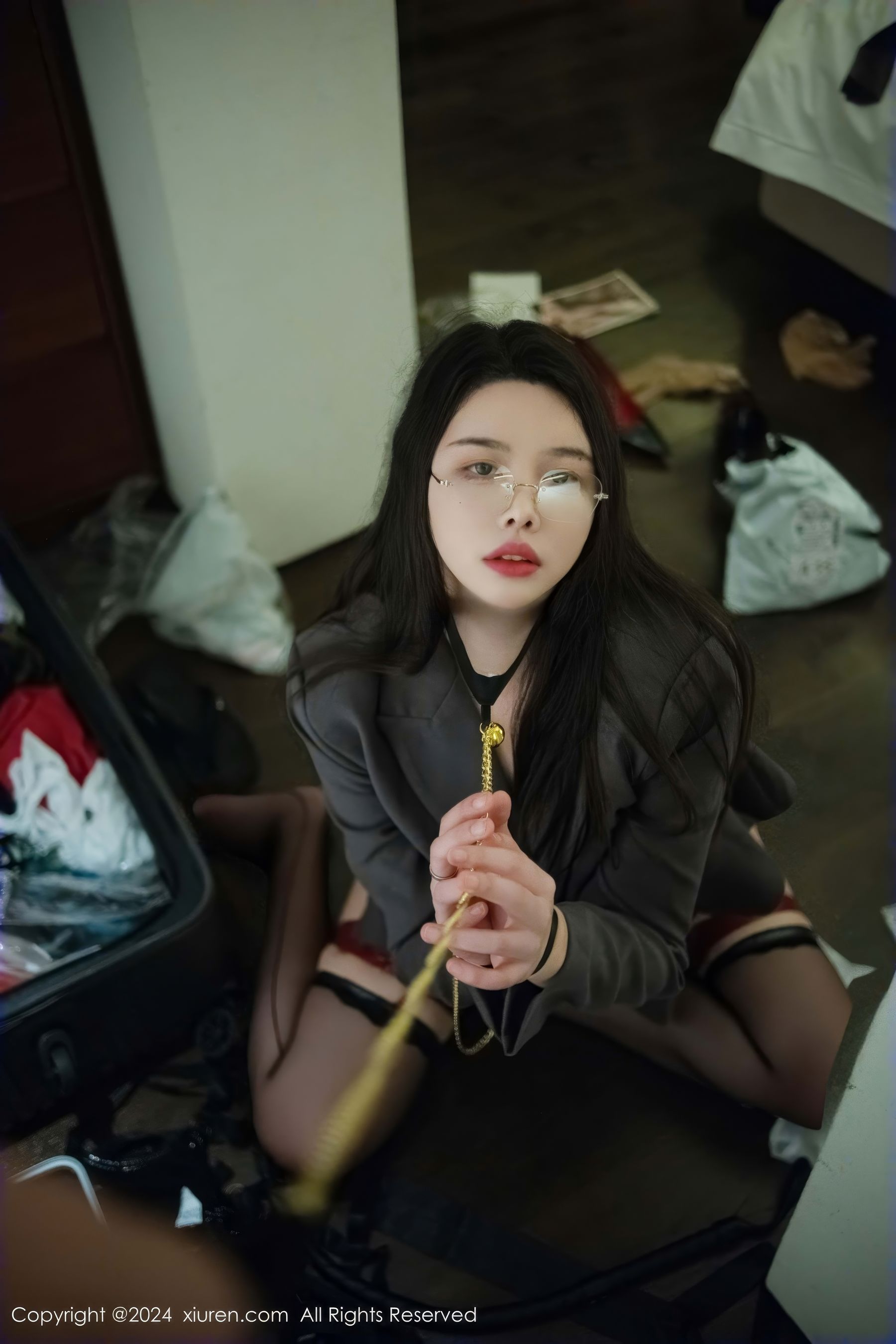 View - [XiuRen] 2024.10.15 No.9287 樱桃小犊子 - 图库库