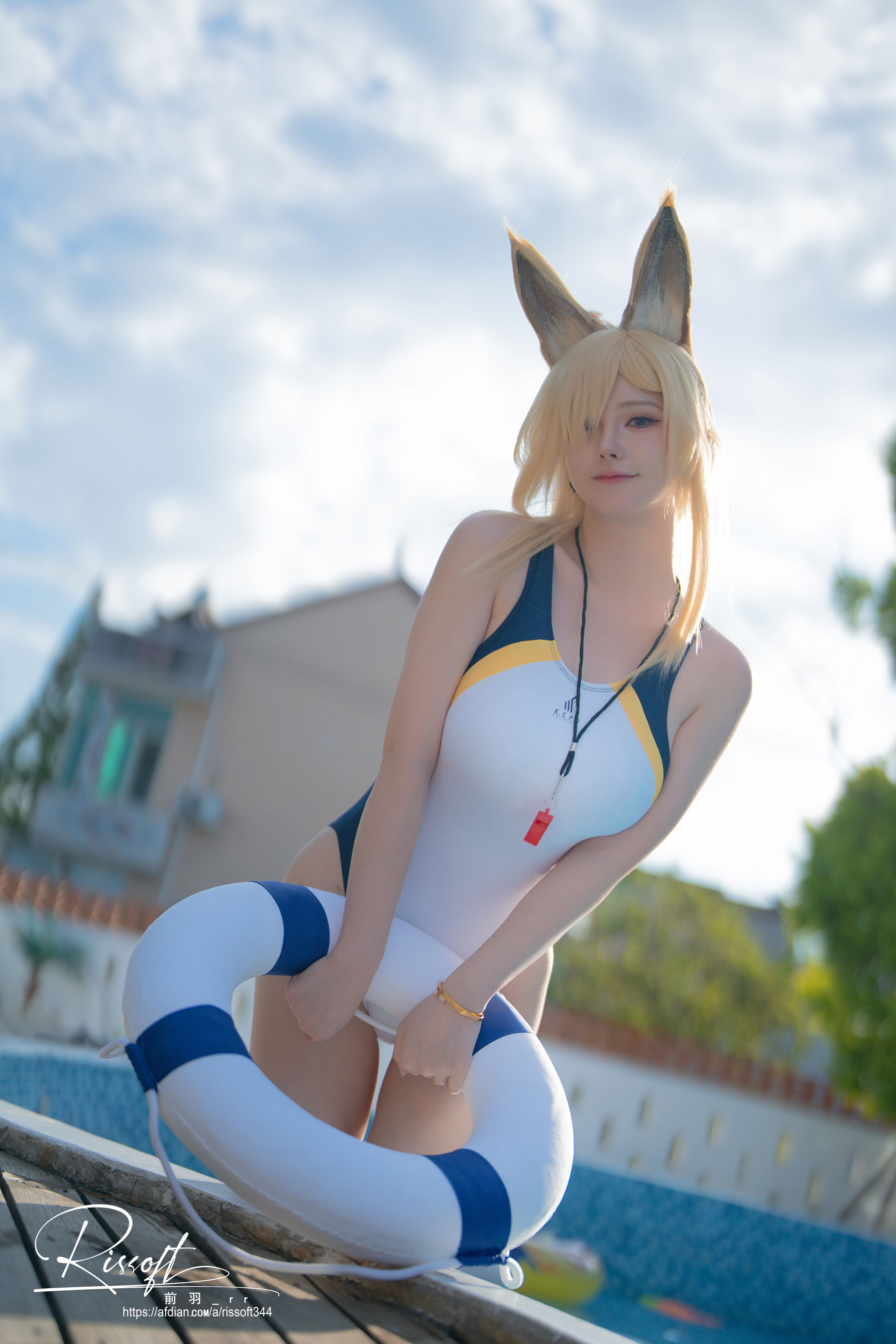 Gallery - 前羽_rr - 碧蓝档案 尾形康娜竞泳 - 图库库