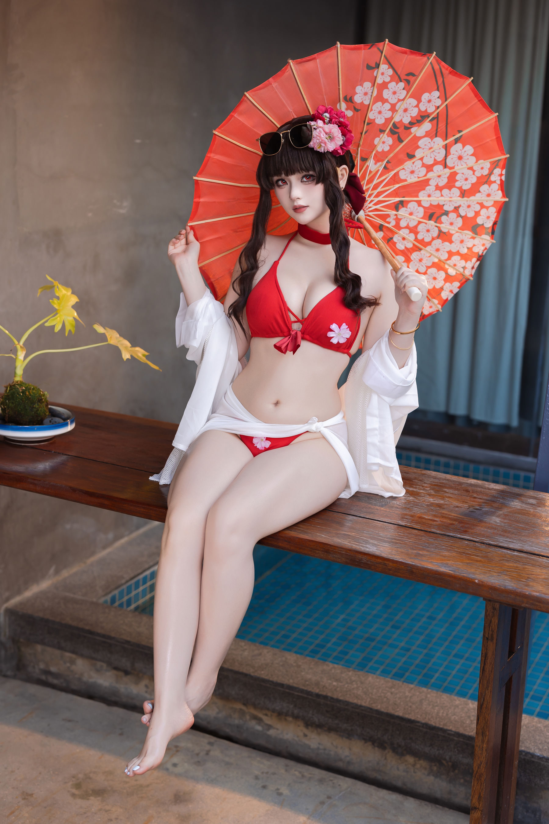 屿鱼 - 樱花泳装/(76P)