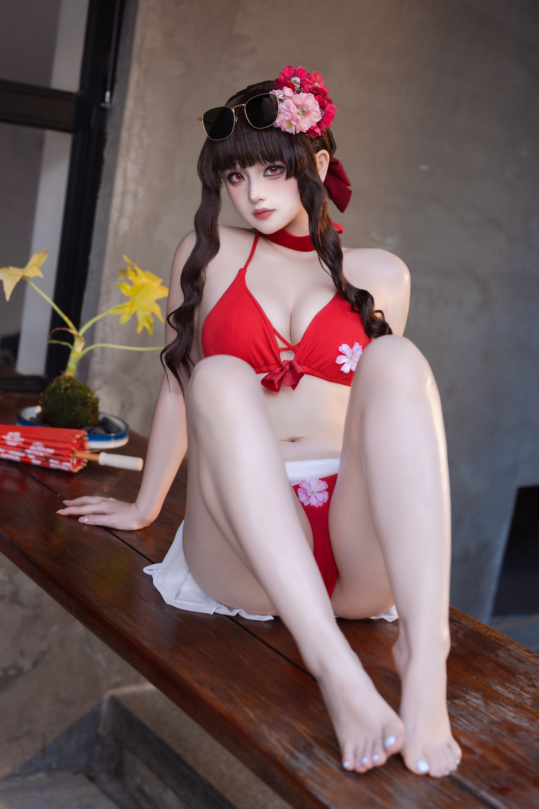 屿鱼 - 樱花泳装/(76P)