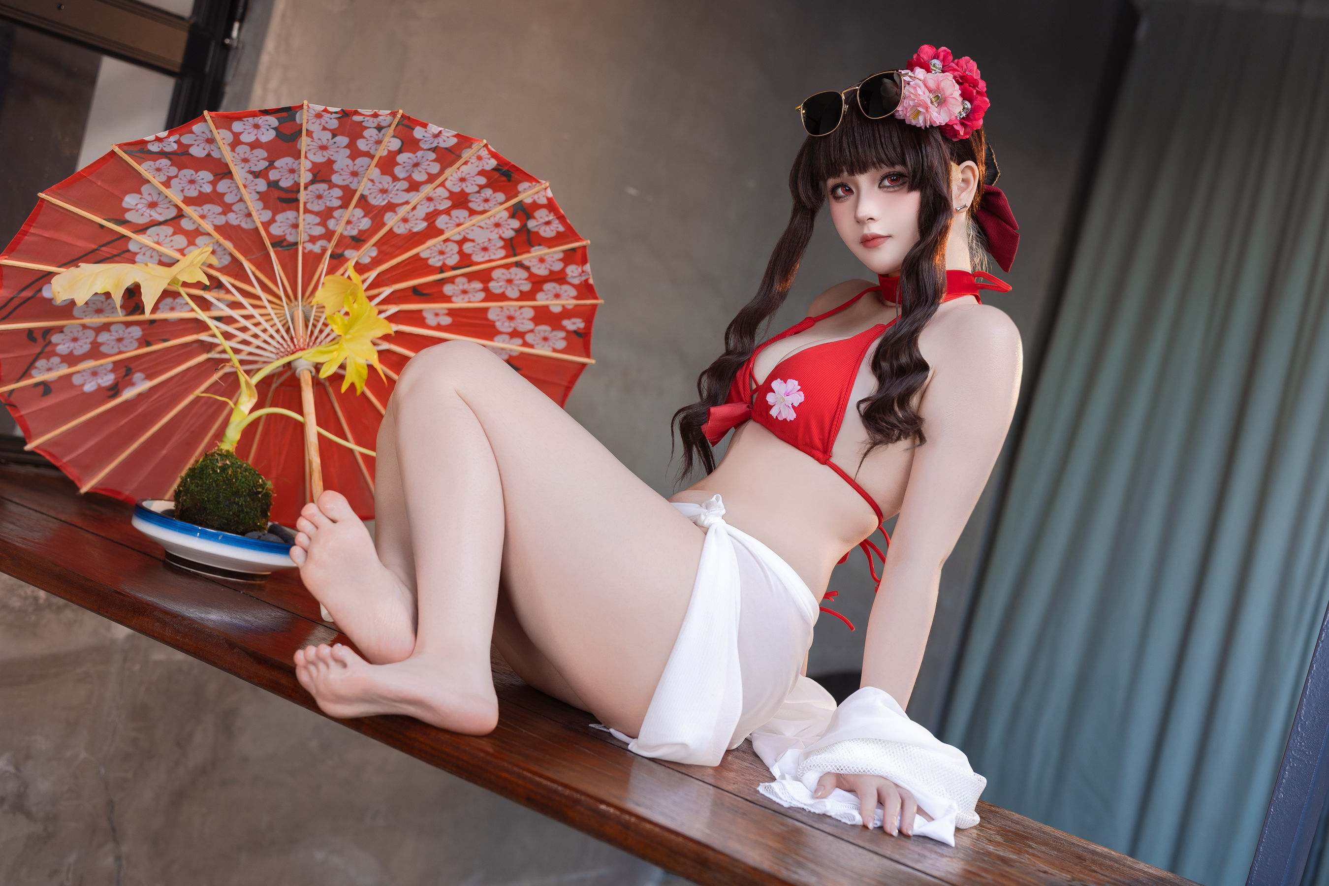 屿鱼 - 樱花泳装/(76P)