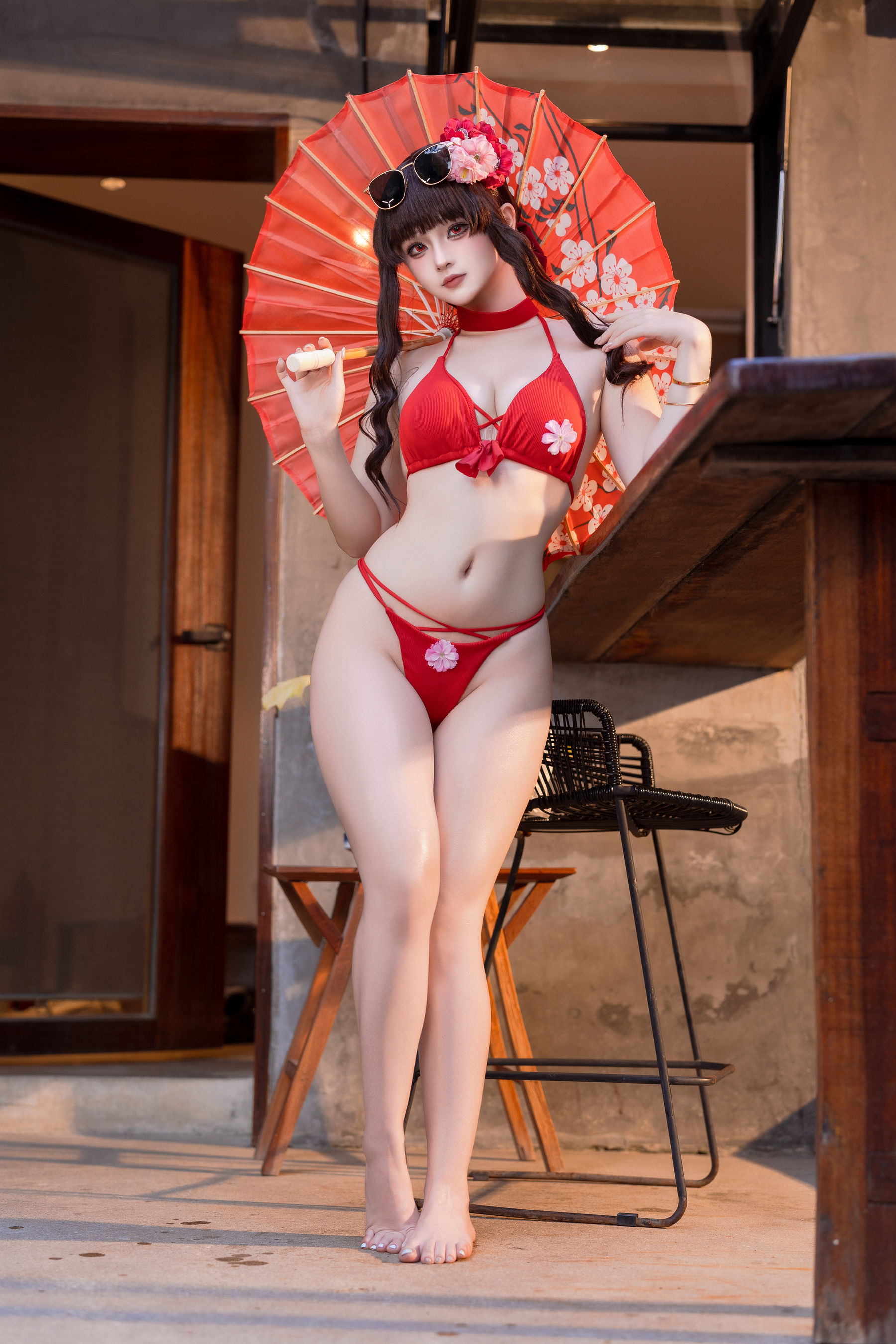 屿鱼 - 樱花泳装/(76P)