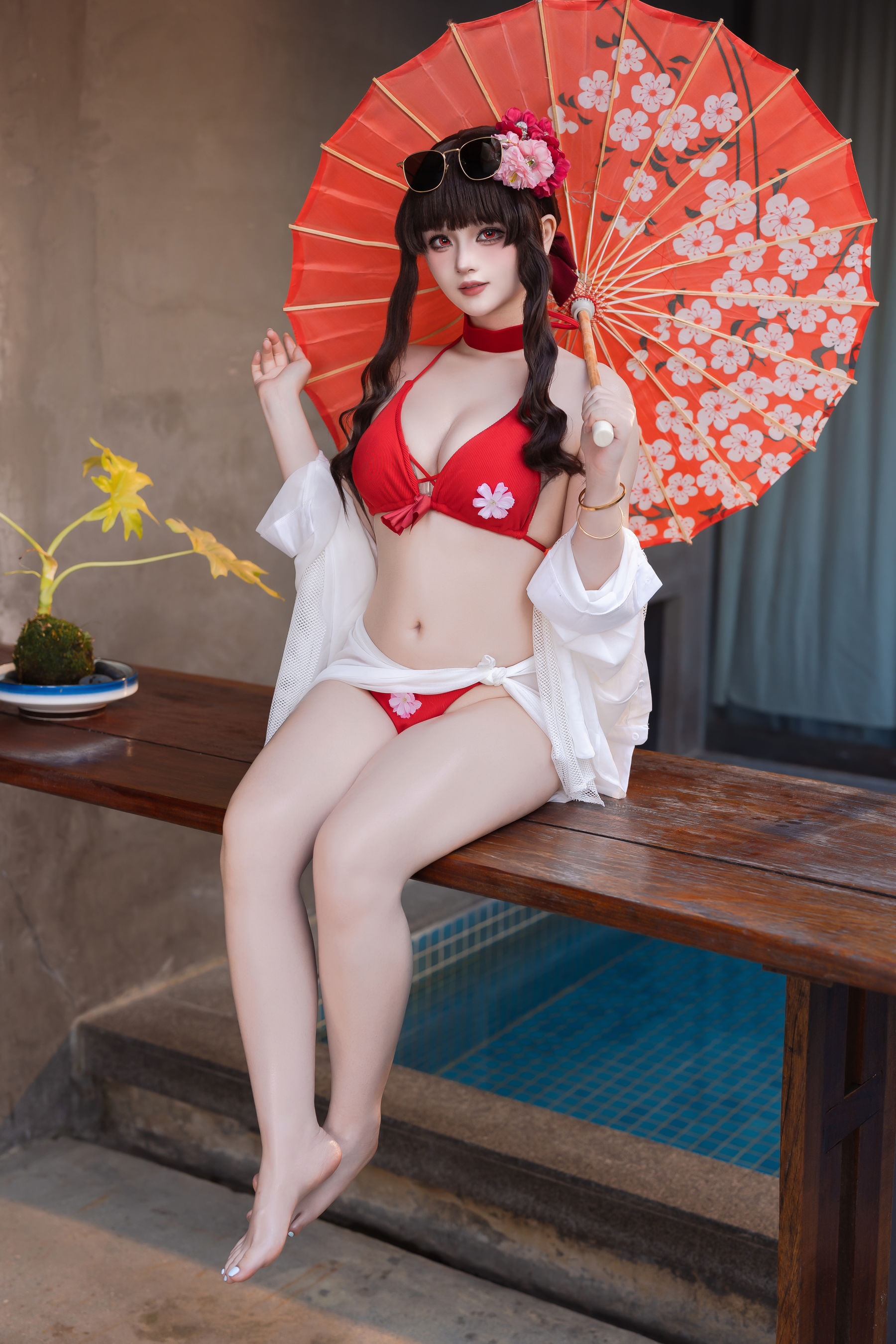 屿鱼 - 樱花泳装/(76P)