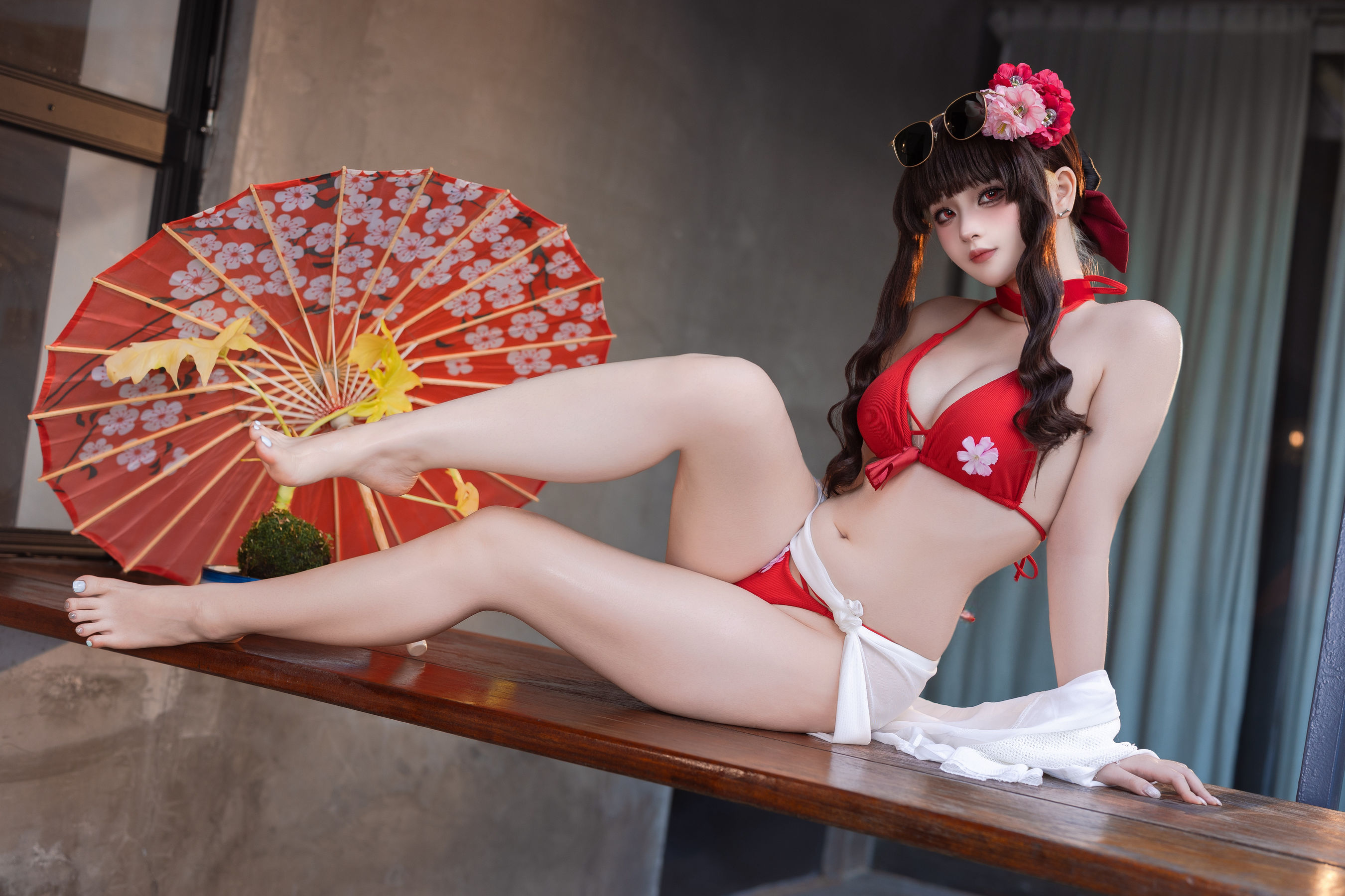 屿鱼 - 樱花泳装/(76P)