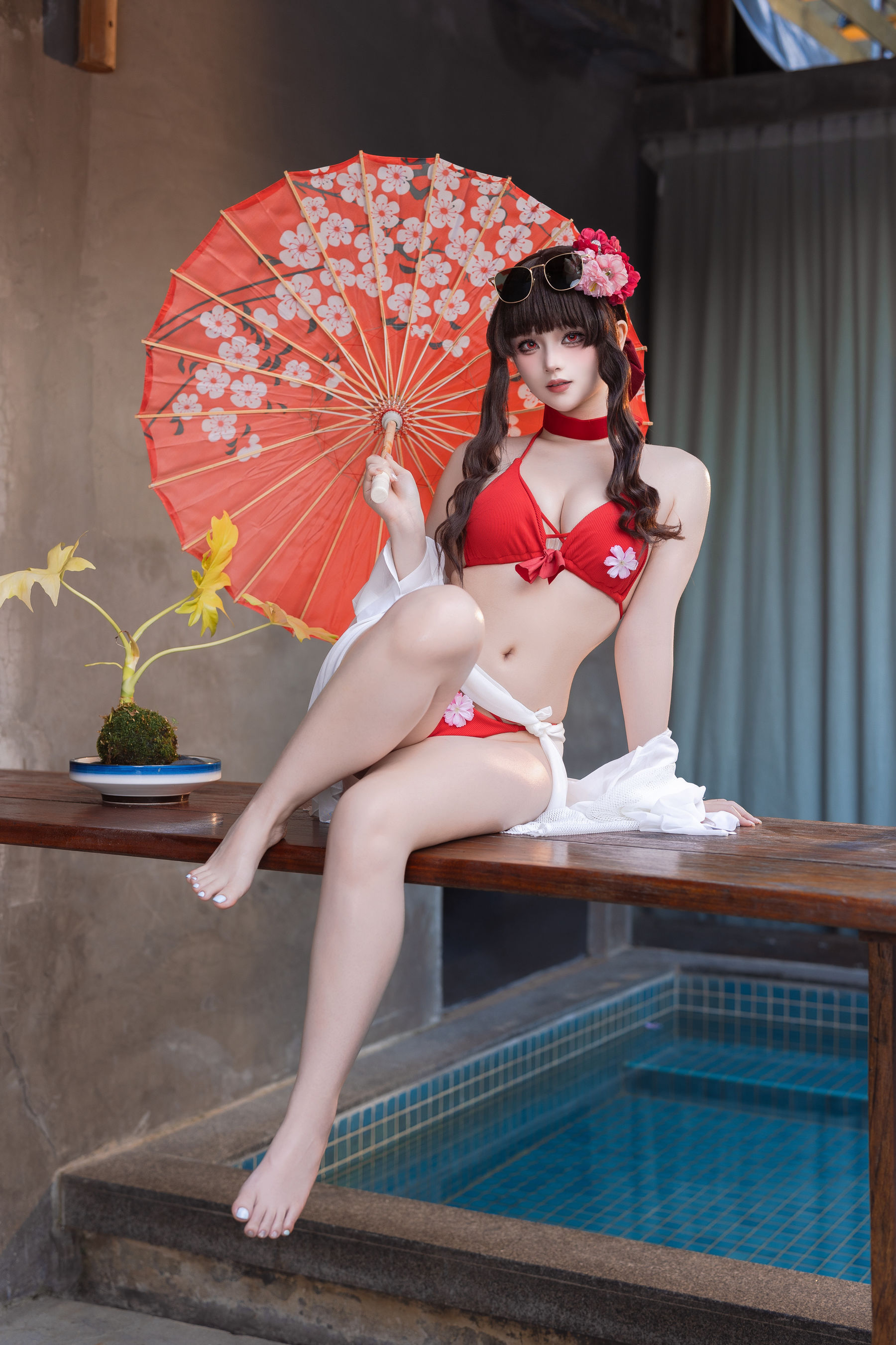 屿鱼 - 樱花泳装/(76P)