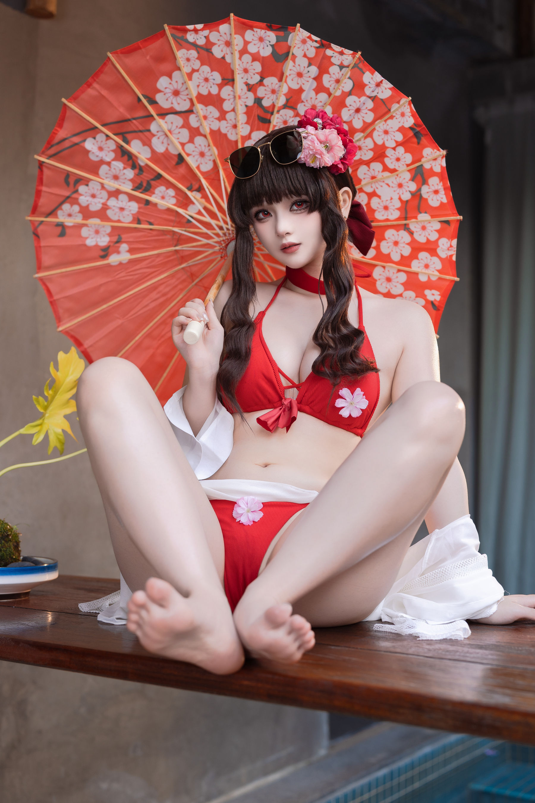 屿鱼 - 樱花泳装/(76P)