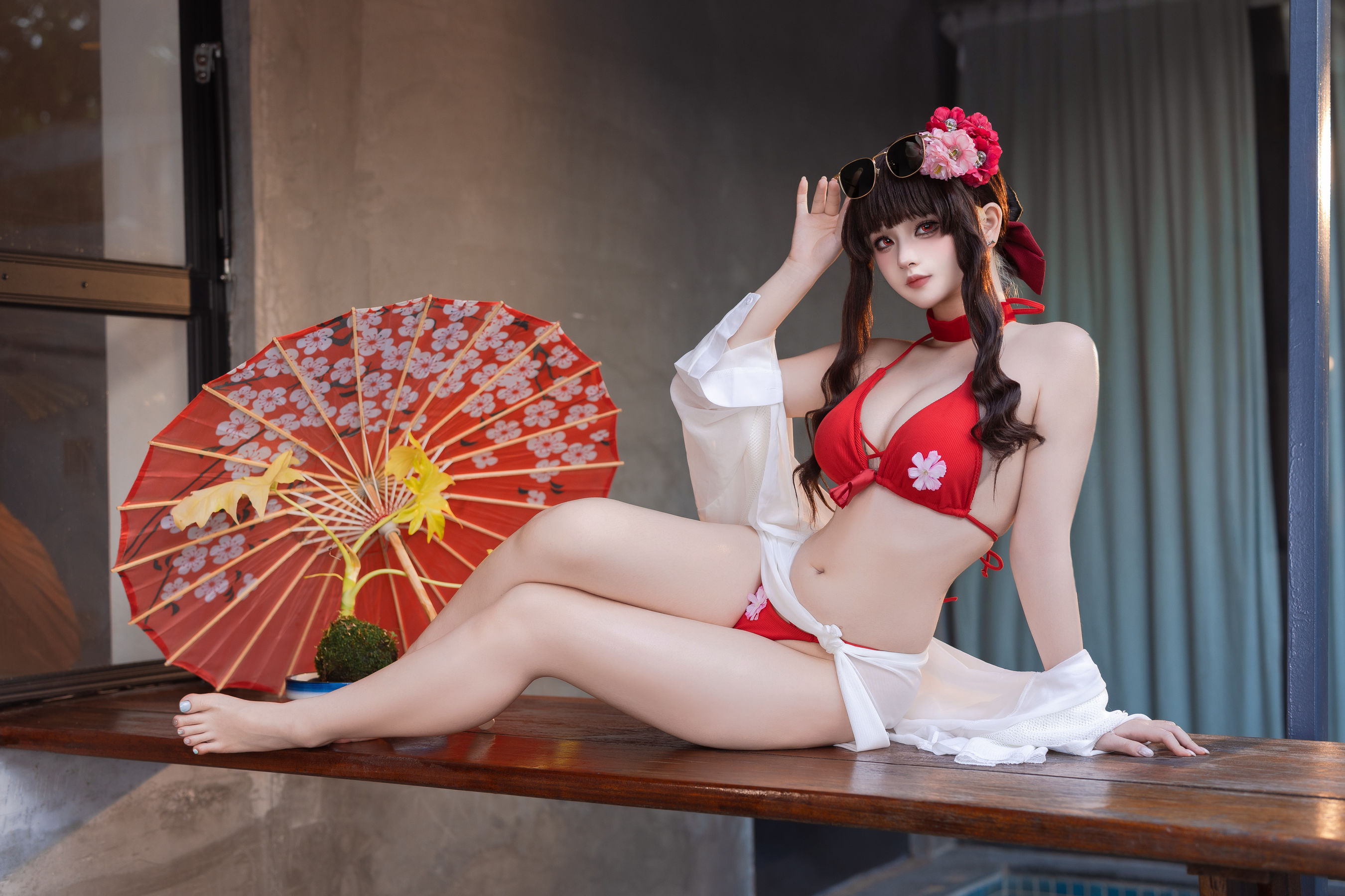 屿鱼 - 樱花泳装/(76P)