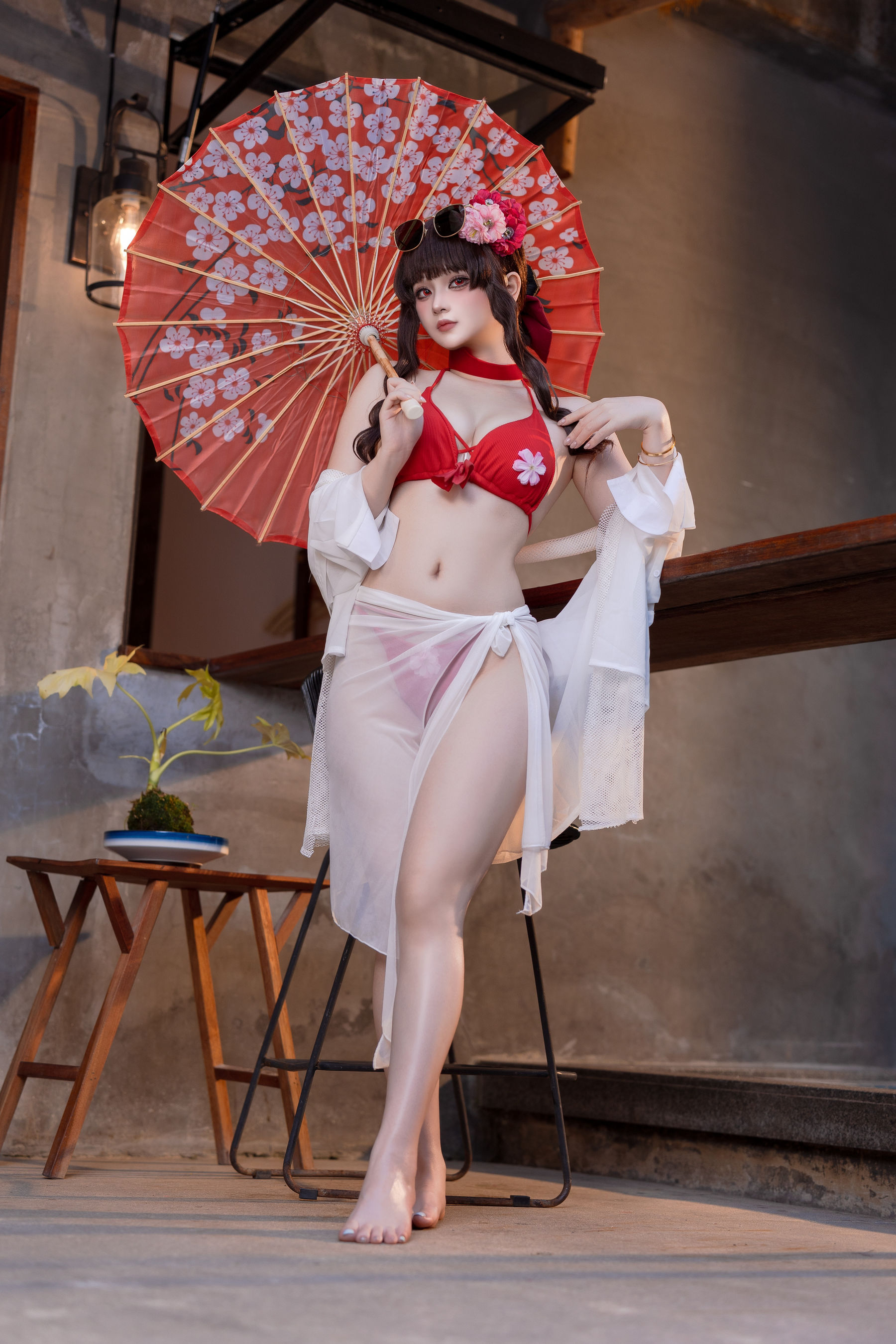 屿鱼 - 樱花泳装/(76P)