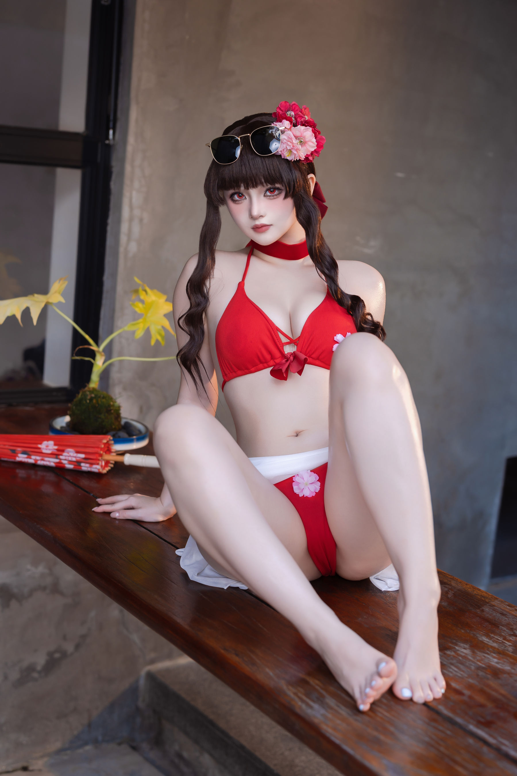 屿鱼 - 樱花泳装/(76P)