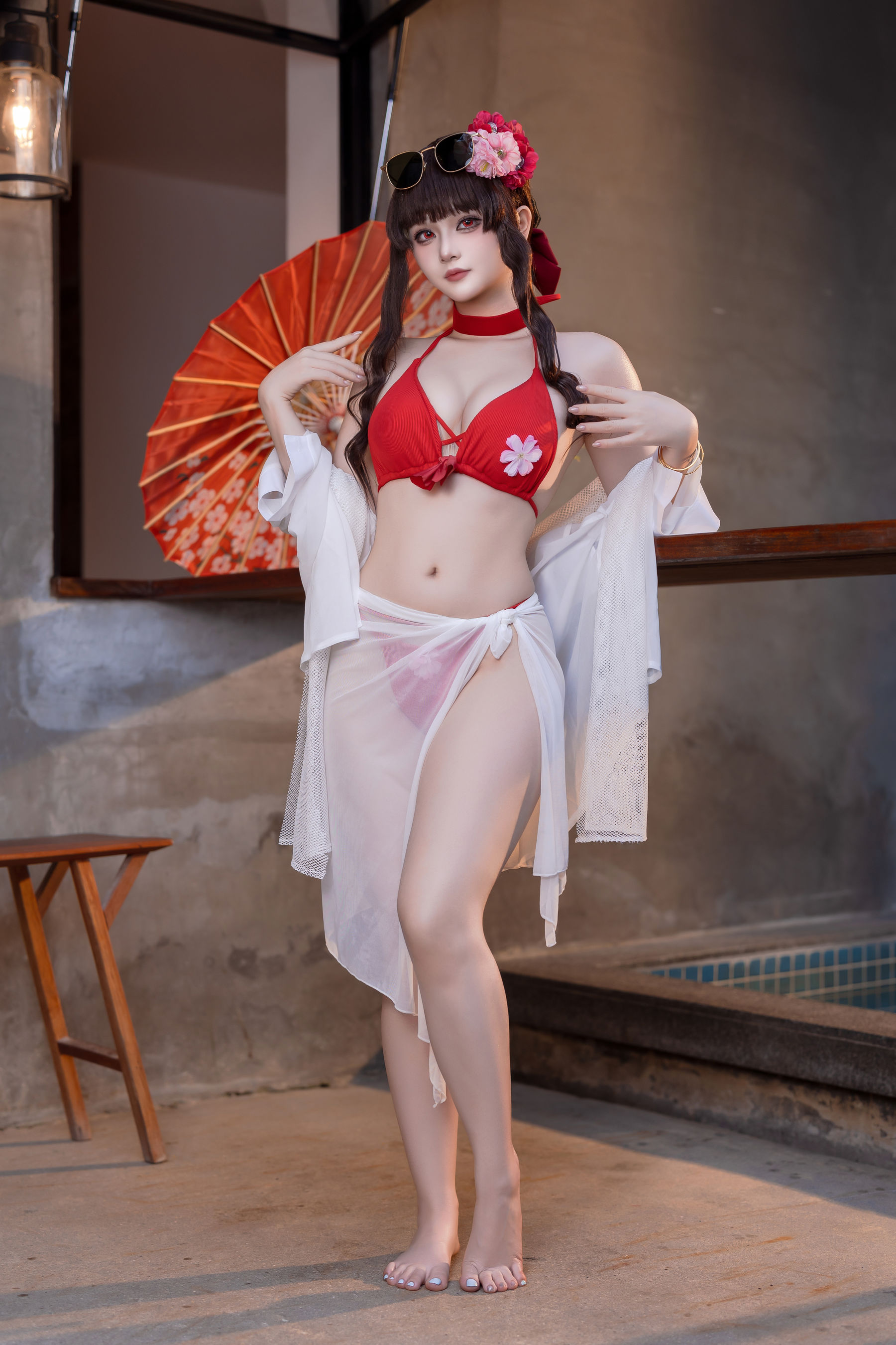 屿鱼 - 樱花泳装/(76P)