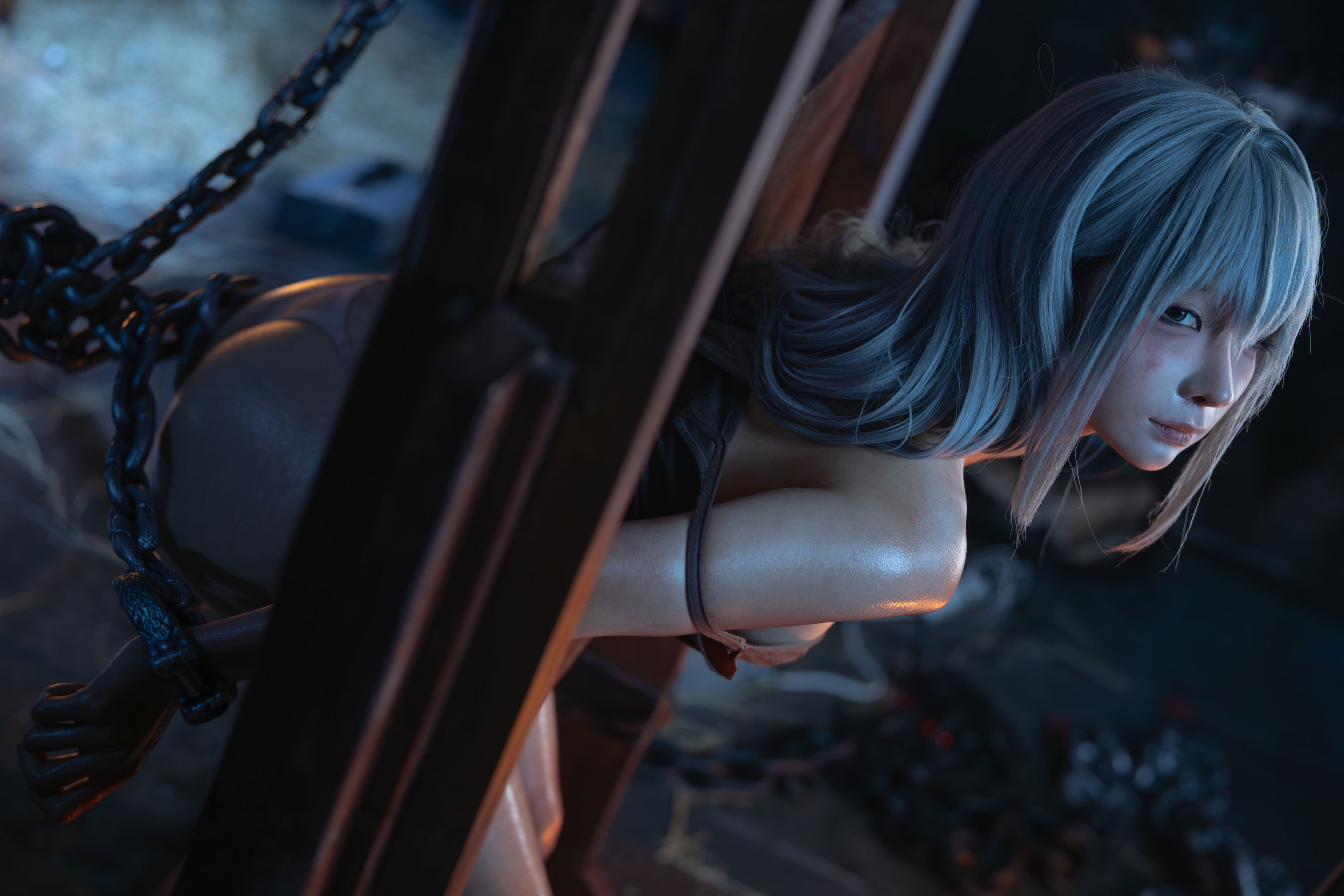 动漫博主蠢沫沫 - 奴隶少女希尔薇/(83P)