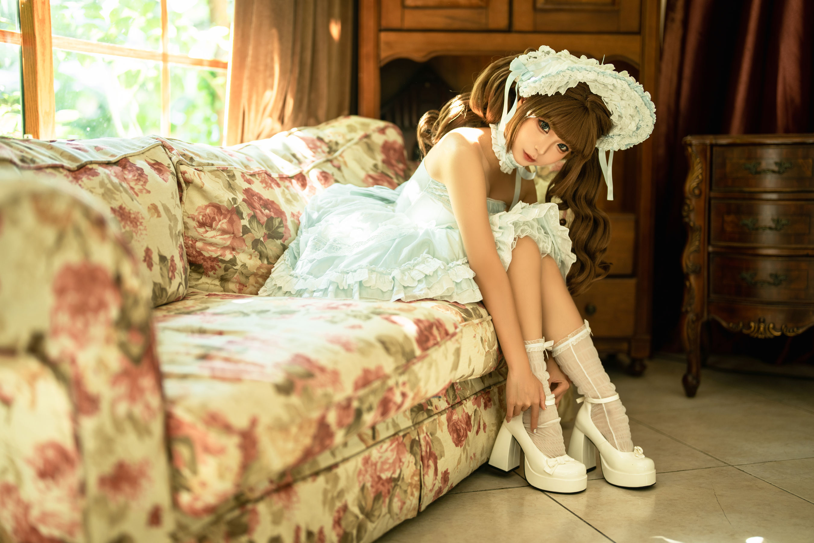 动漫博主蠢沫沫 - 公主裙/(31P)