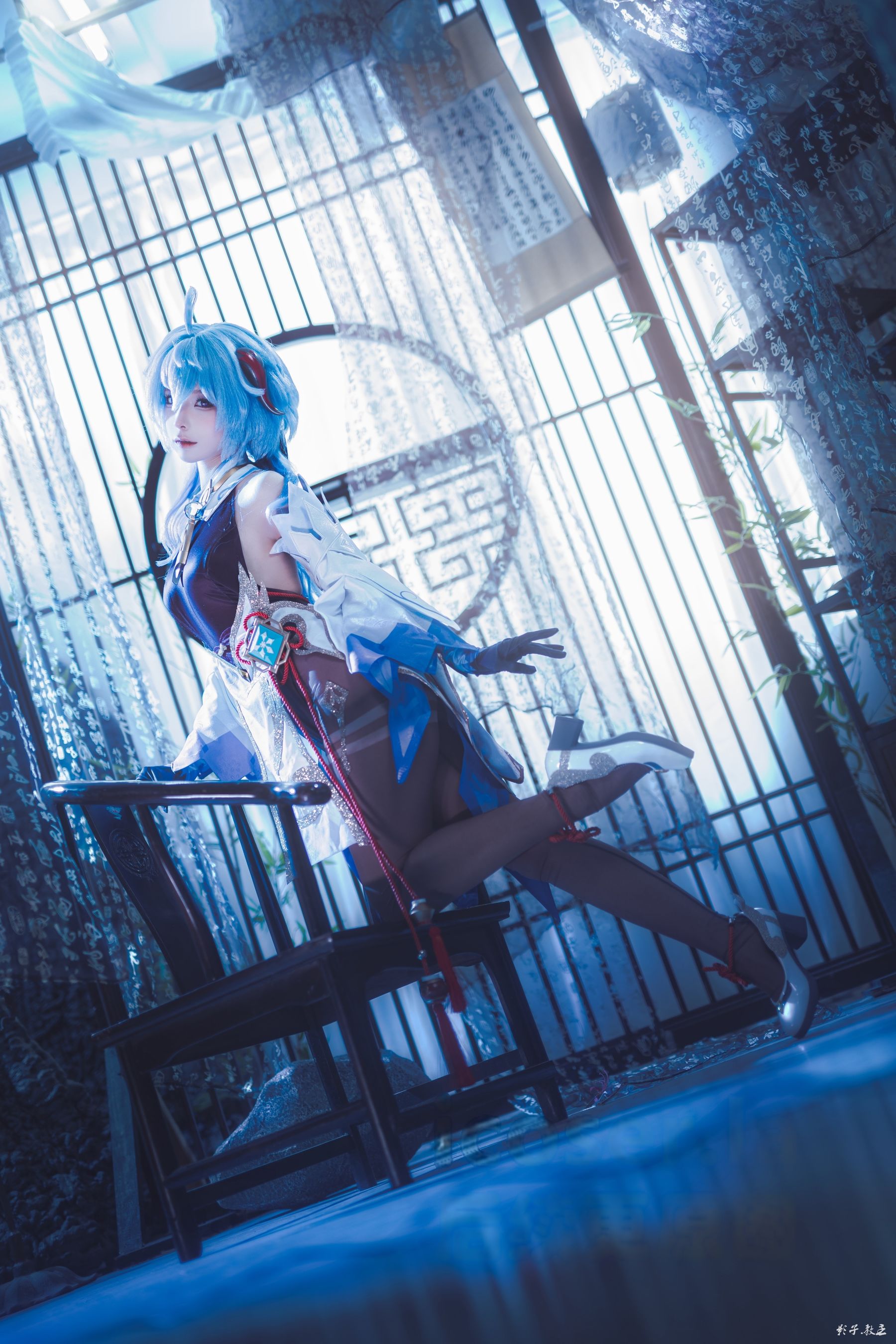 动漫博主蠢沫沫 - 原神 甘雨/(27P)