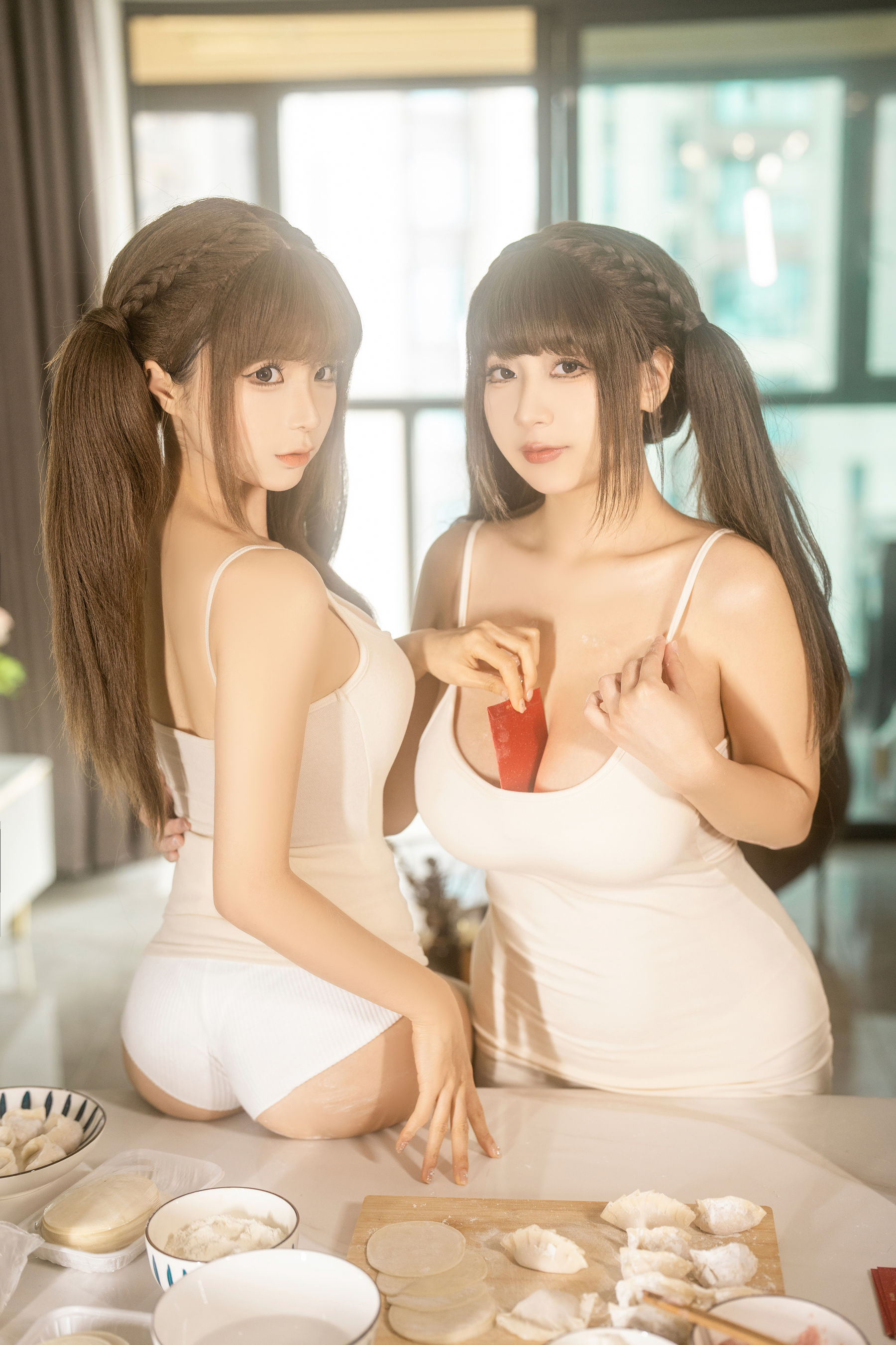 动漫博主蠢沫沫 & 浅安安 - 双人新年贺岁/(103P)