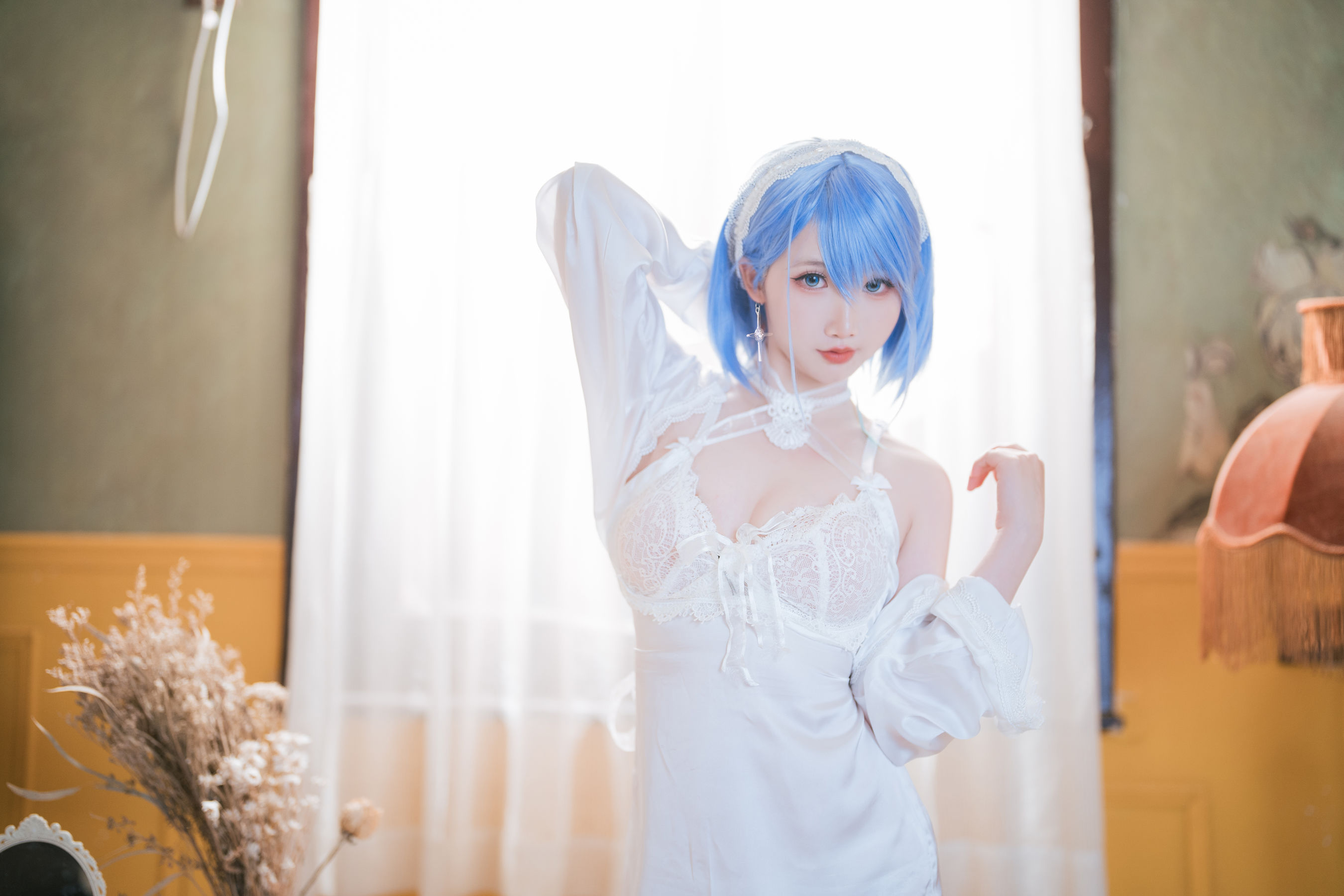 可爱人气Coser 面饼仙儿 - 碧蓝航线 恰巴耶夫睡衣/(43P)