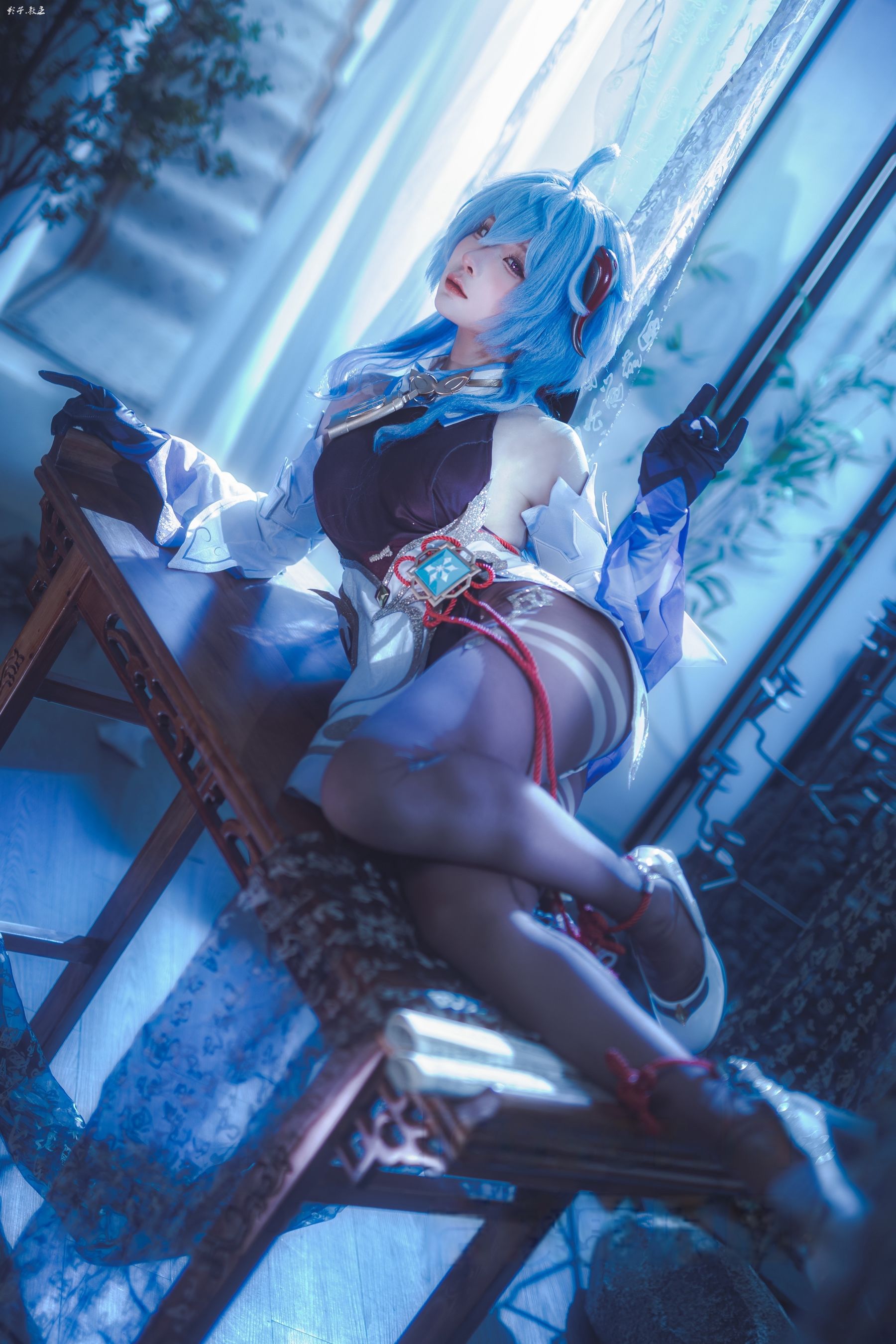 动漫博主蠢沫沫 - 原神 甘雨/(27P)