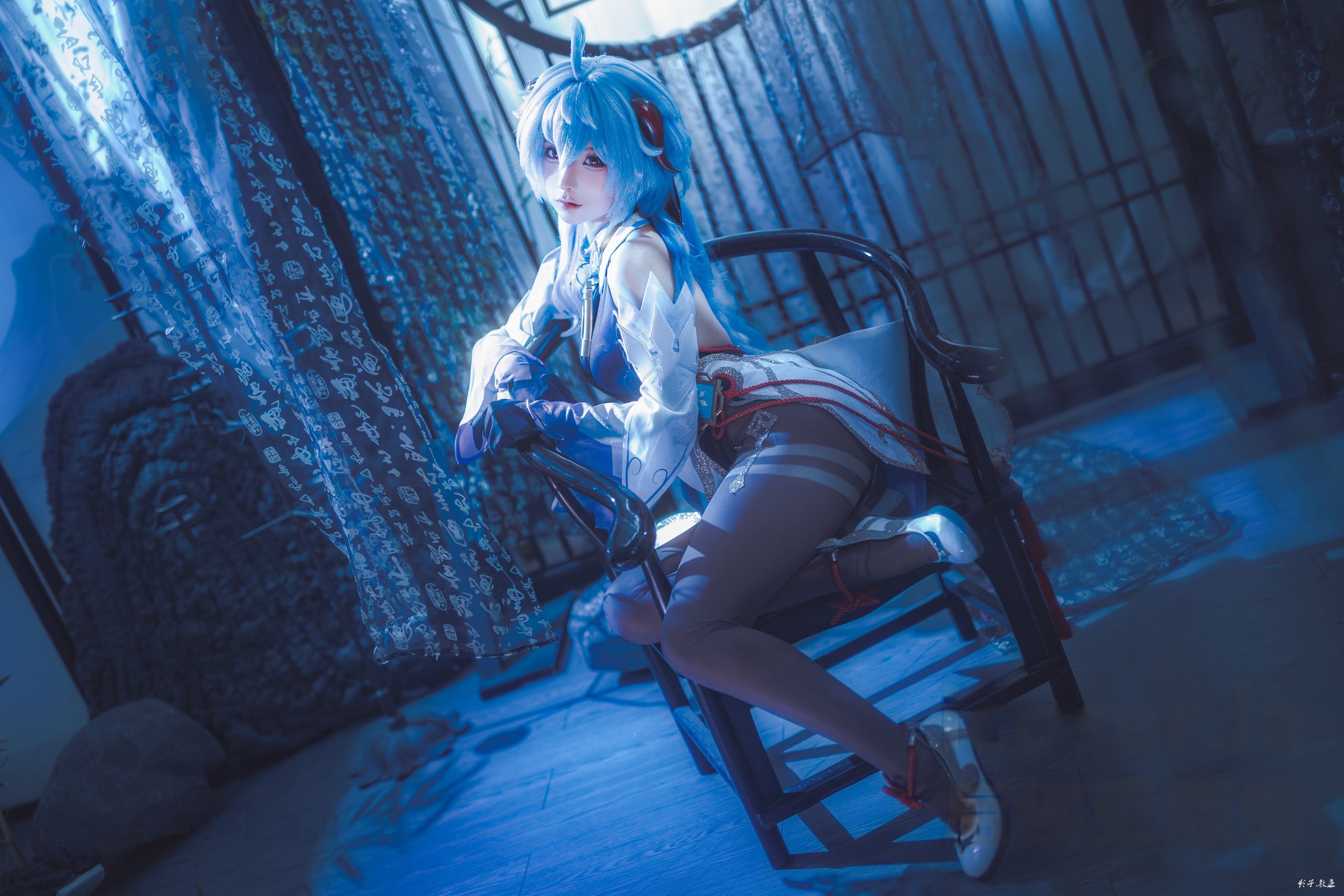 动漫博主蠢沫沫 - 原神 甘雨/(27P)