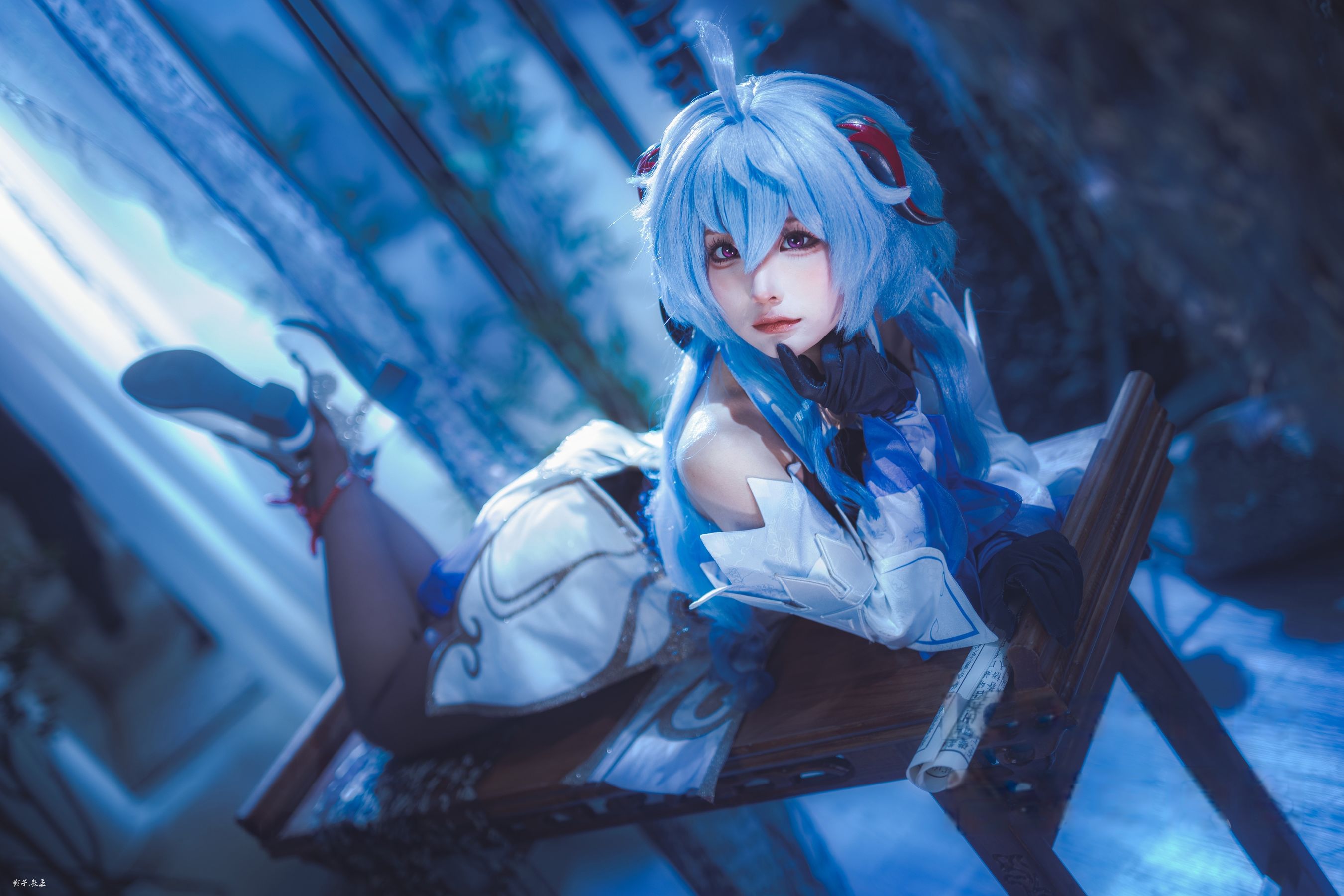 动漫博主蠢沫沫 - 原神 甘雨/(27P)