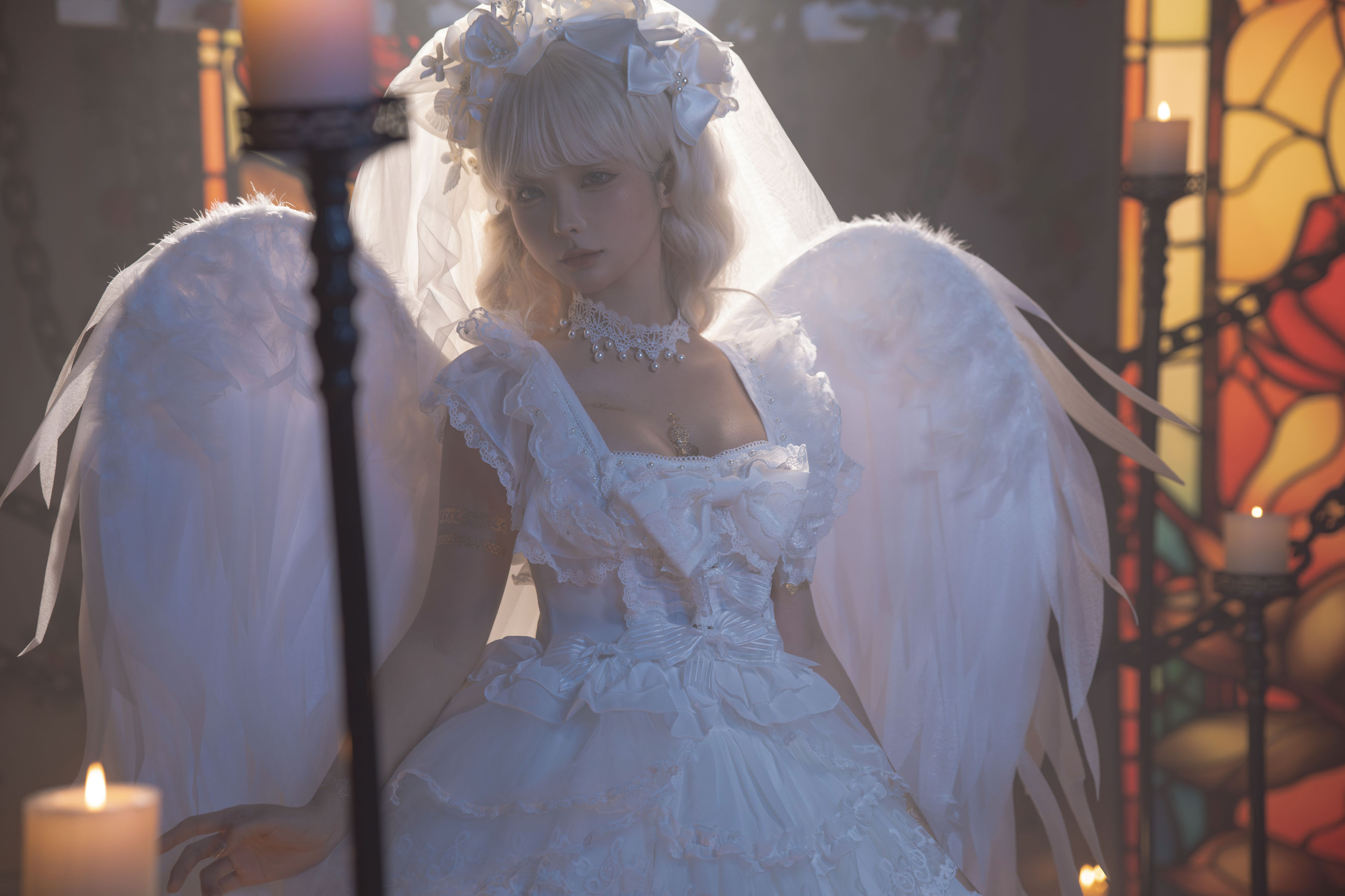 动漫博主蠢沫沫 - 坠天使/(81P)