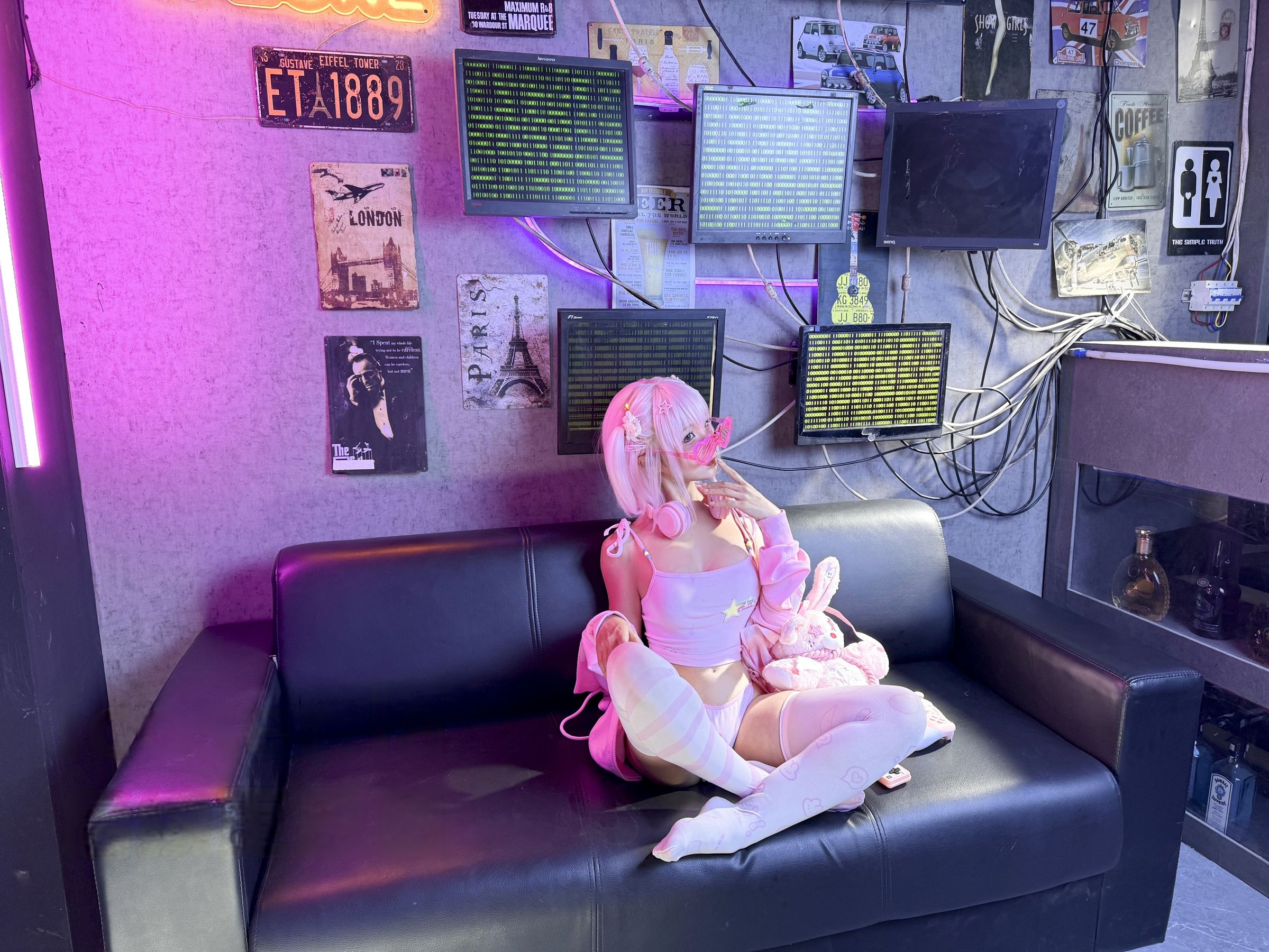 动漫博主蠢沫沫 - Game Girls/(259P)