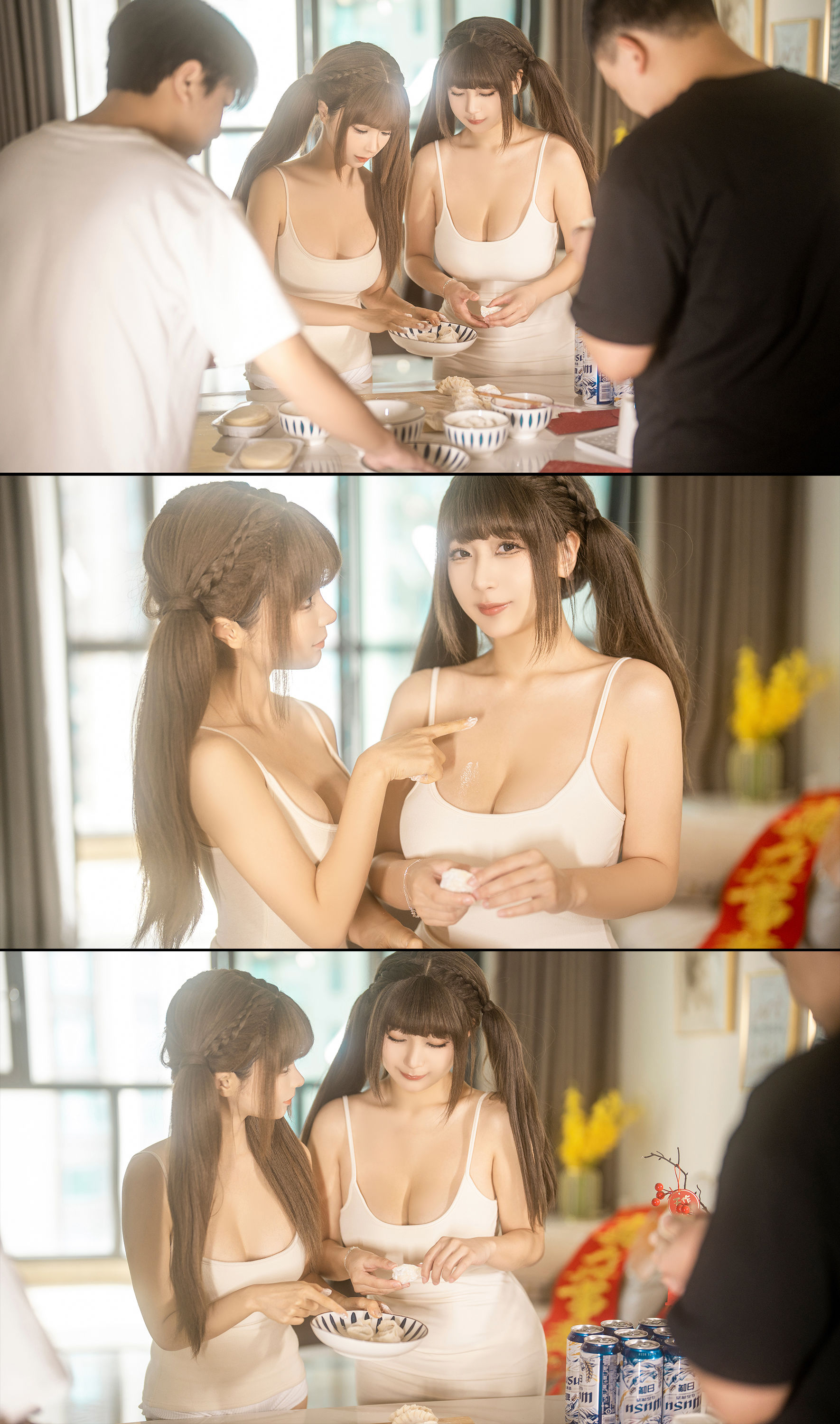 动漫博主蠢沫沫 & 浅安安 - 双人新年贺岁/(103P)