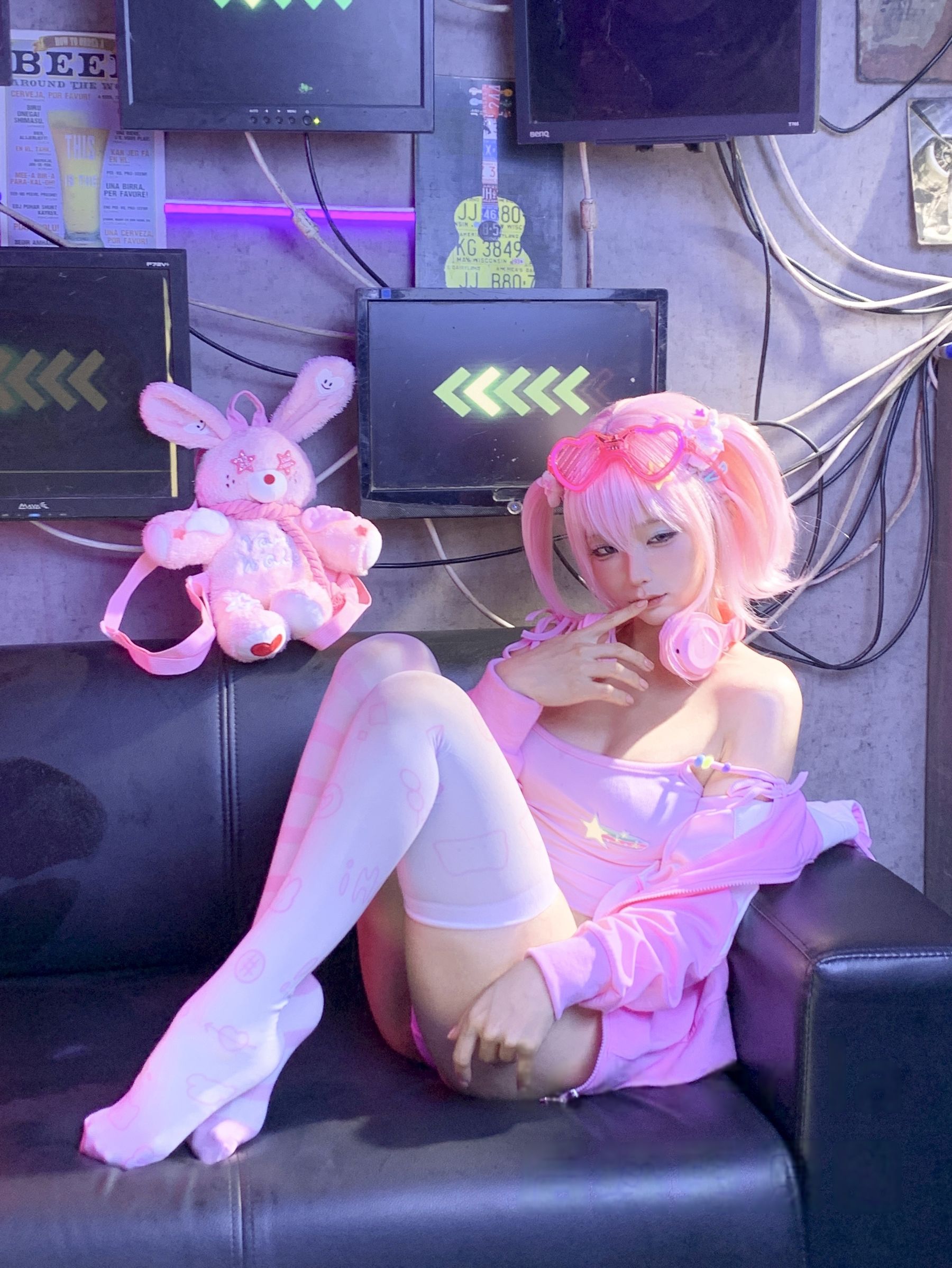 动漫博主蠢沫沫 - Game Girls/(259P)