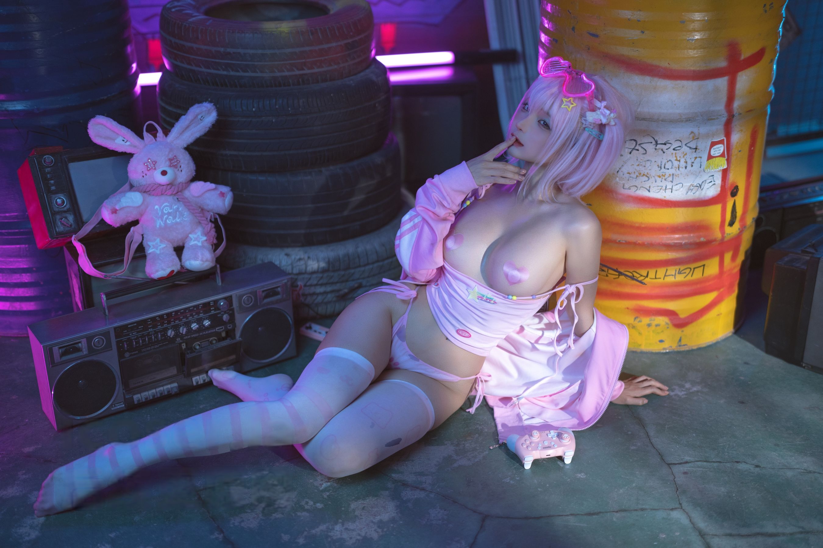 动漫博主蠢沫沫 - Game Girls/(259P)