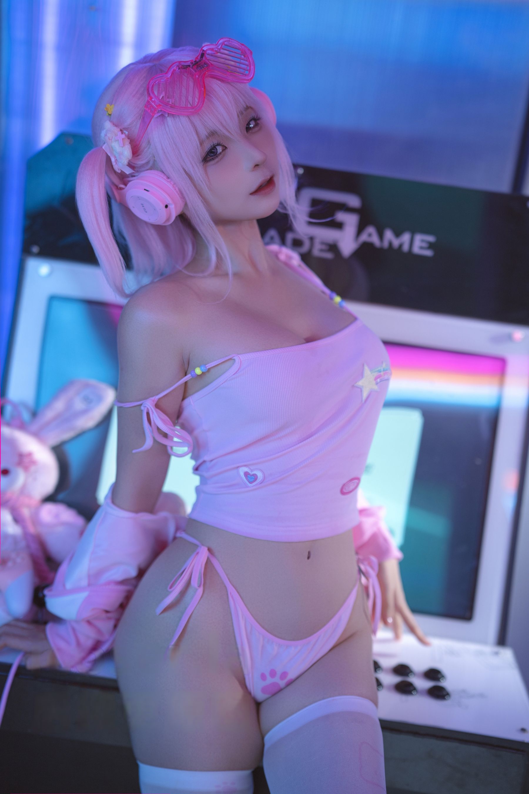 动漫博主蠢沫沫 - Game Girls/(259P)