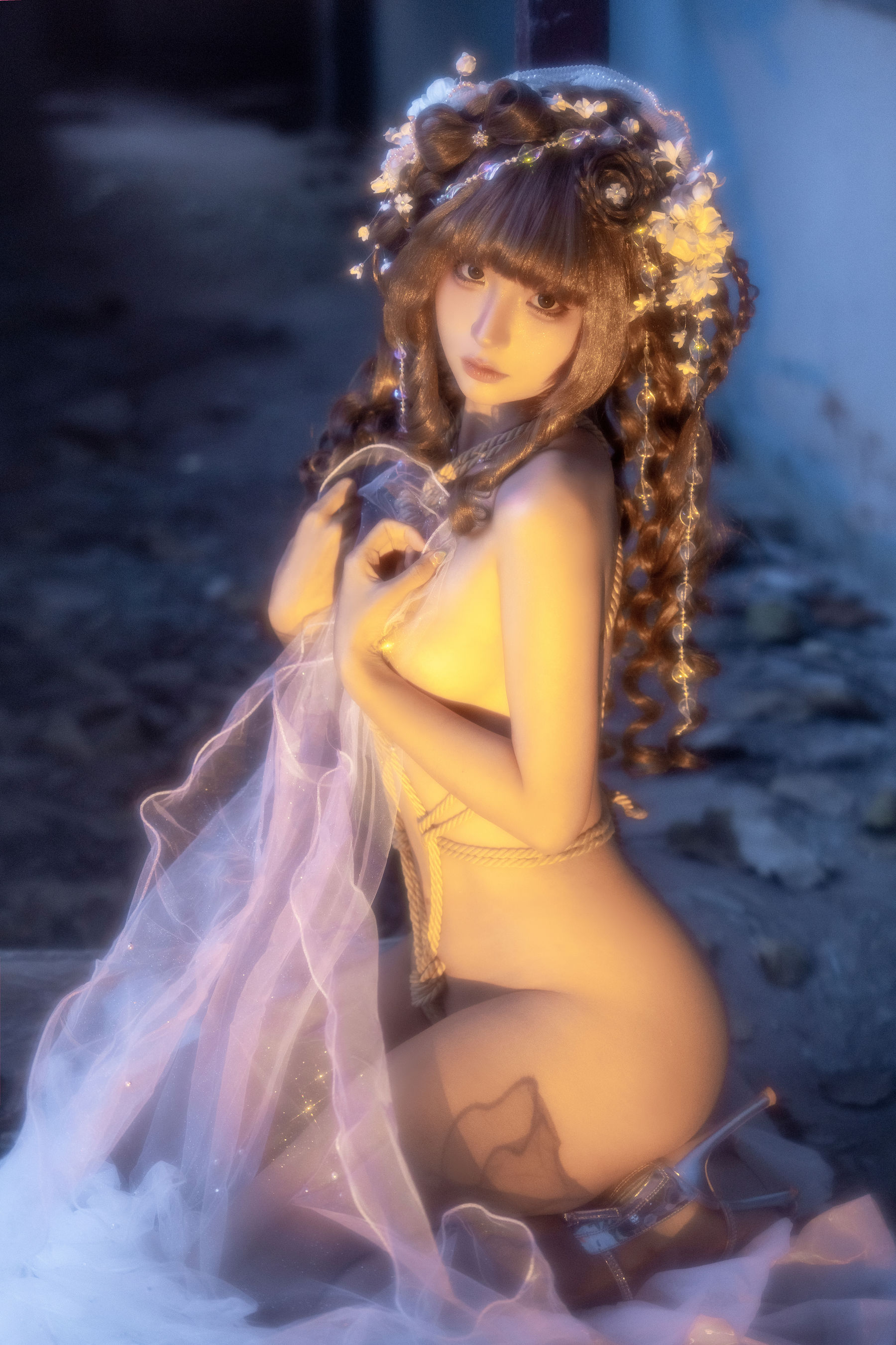 动漫博主蠢沫沫 - 婚纱/(61P)