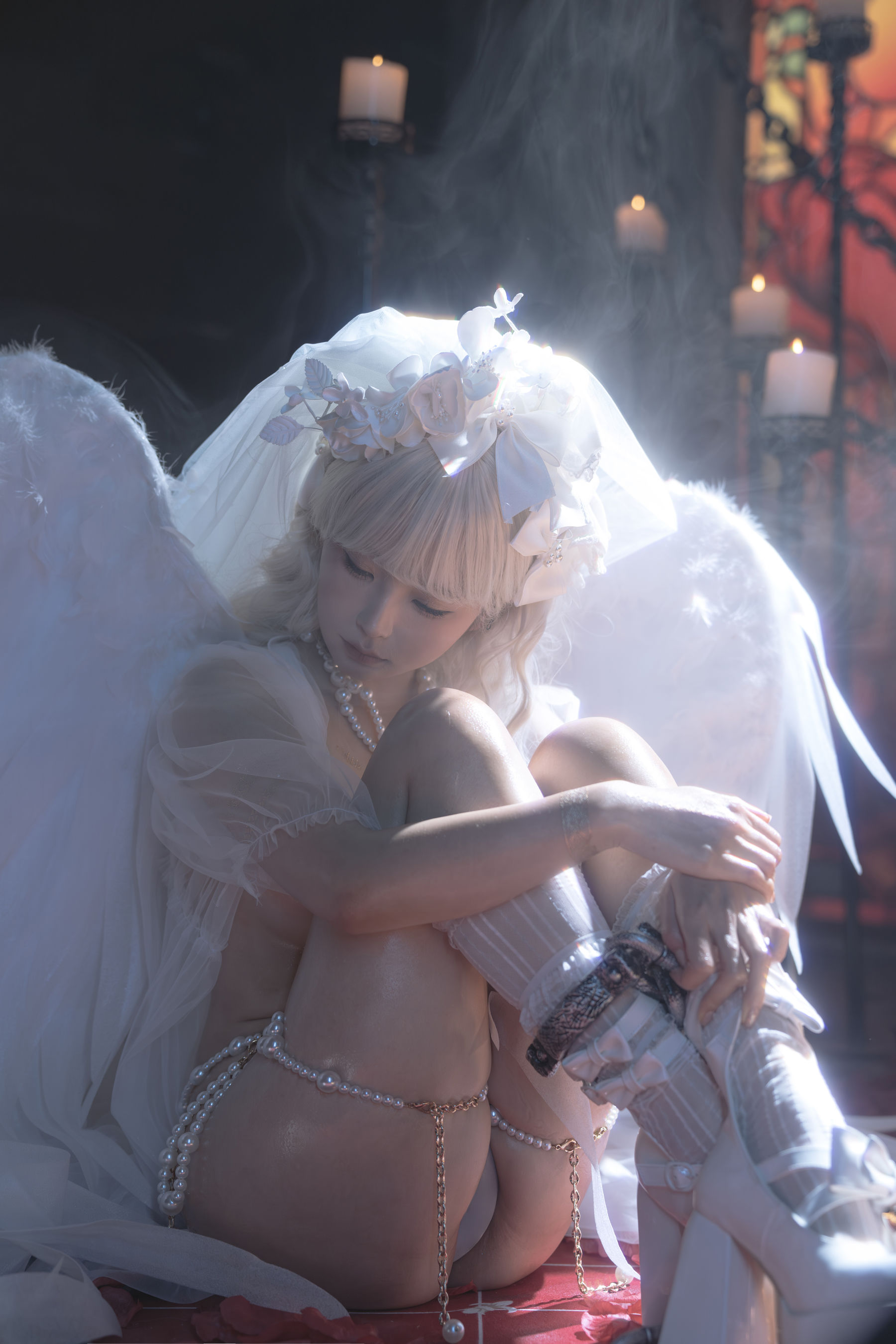 动漫博主蠢沫沫 - 坠天使/(81P)