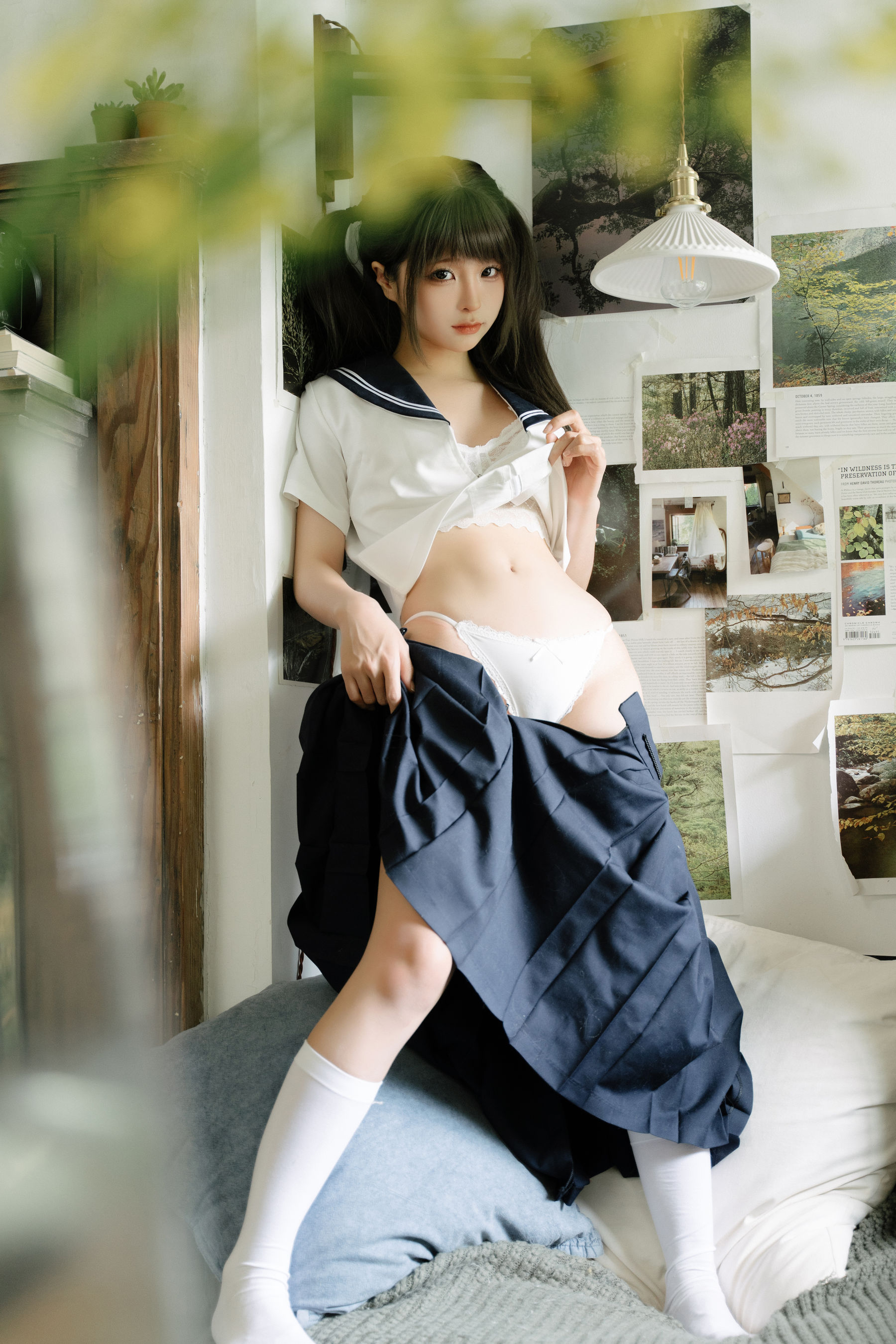 动漫博主蠢沫沫 - 小歇/(99P)