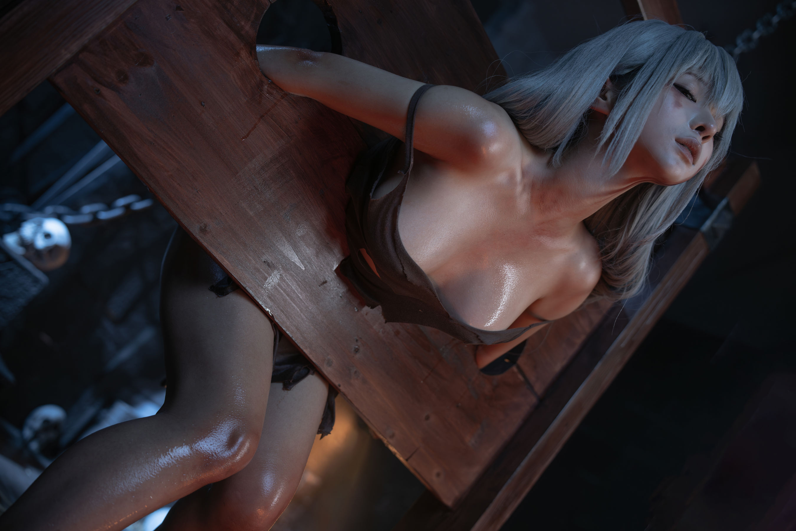 动漫博主蠢沫沫 - 奴隶少女希尔薇/(83P)