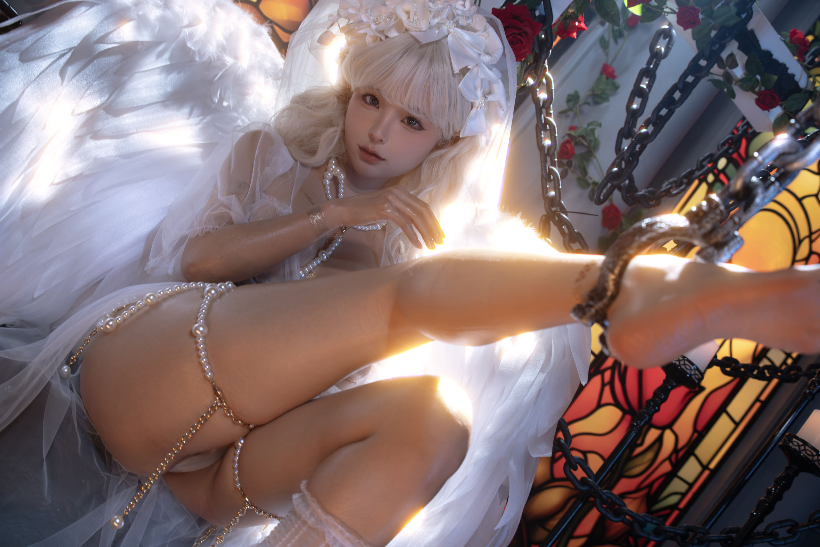 动漫博主蠢沫沫 - 坠天使/(81P)