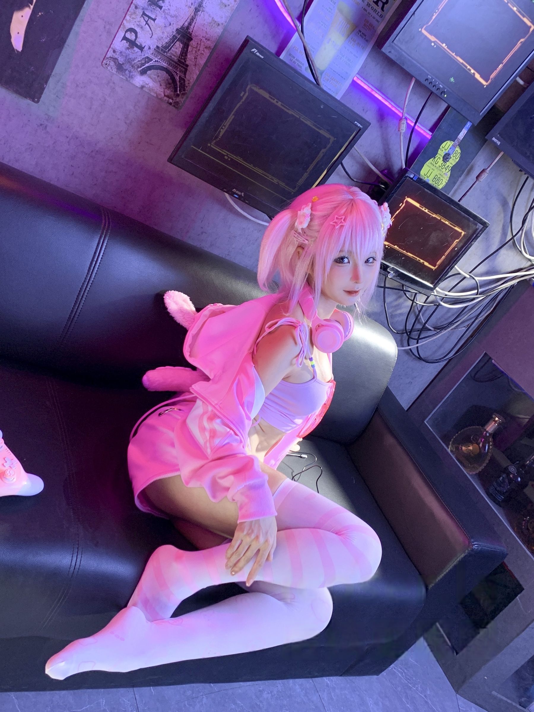 动漫博主蠢沫沫 - Game Girls/(259P)