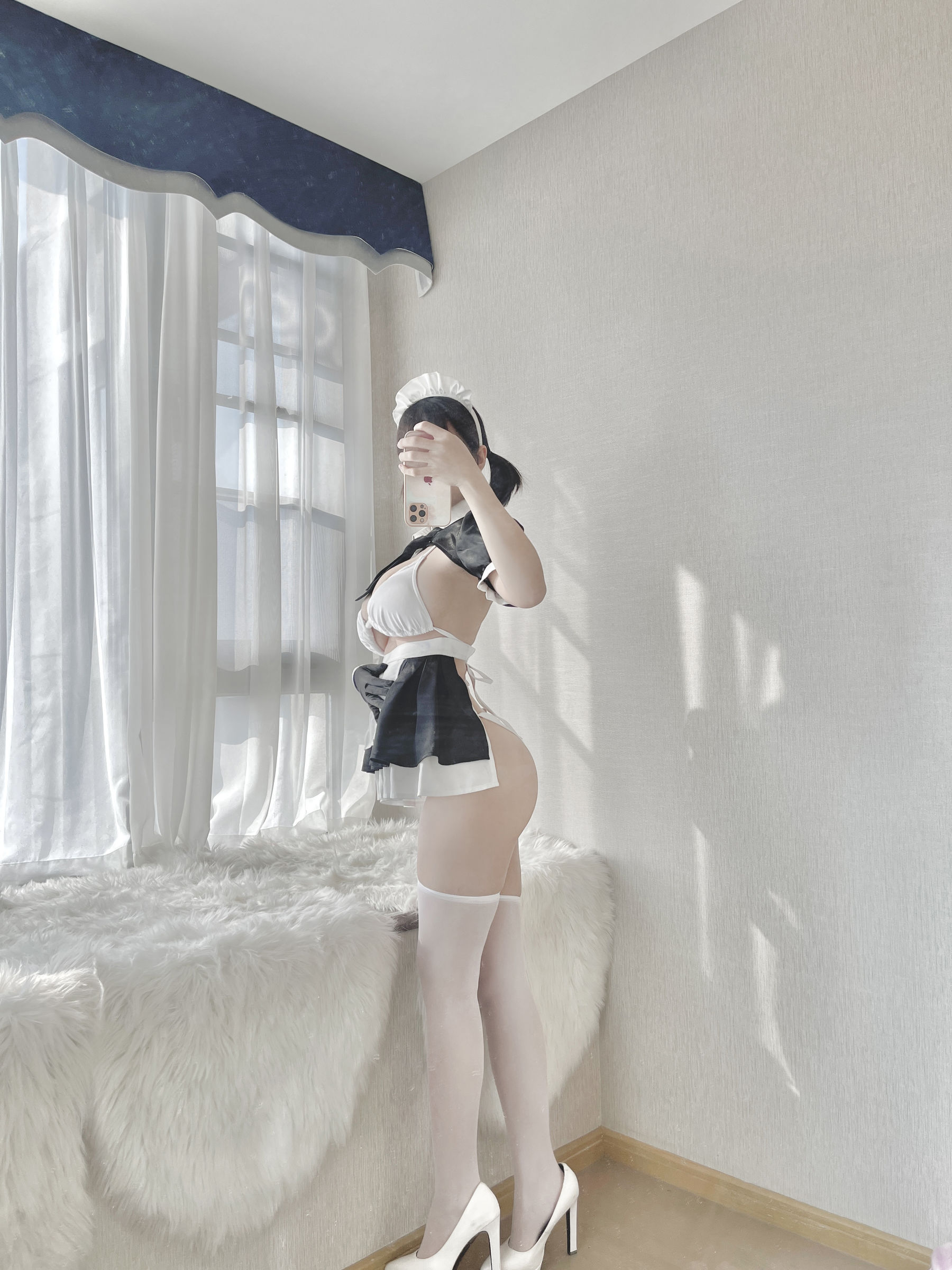 动漫博主小仓千代w - 明日方舟 W女仆/(45P)