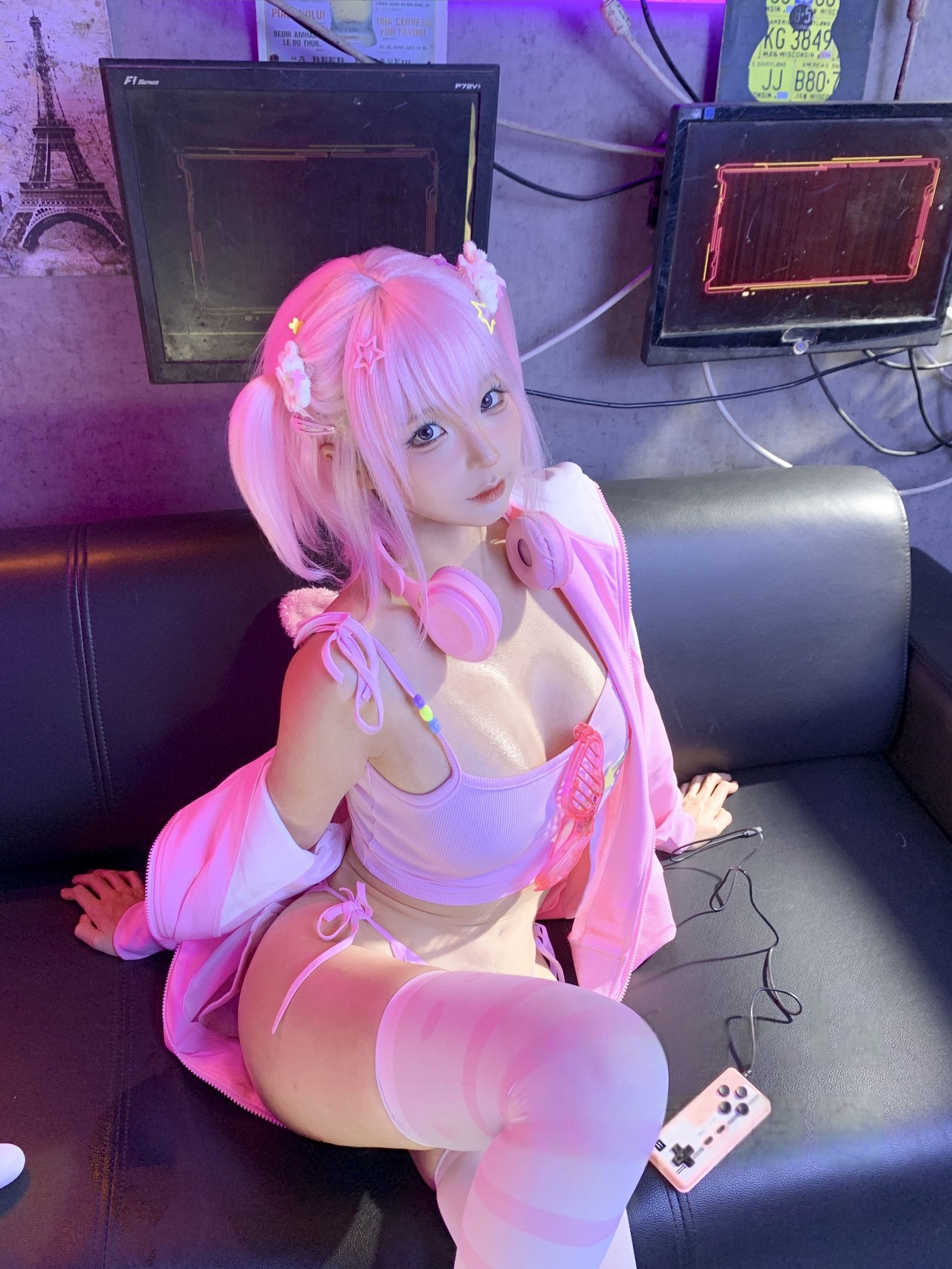 动漫博主蠢沫沫 - Game Girls/(259P)