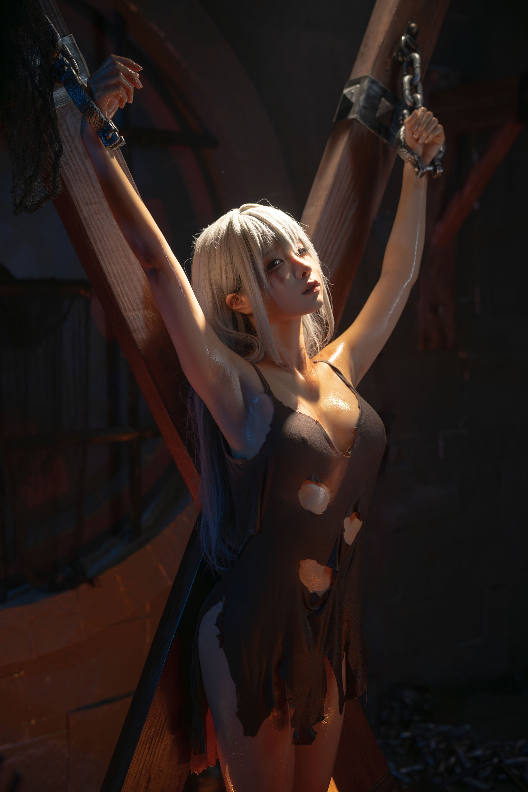 动漫博主蠢沫沫 - 奴隶少女希尔薇/(83P)